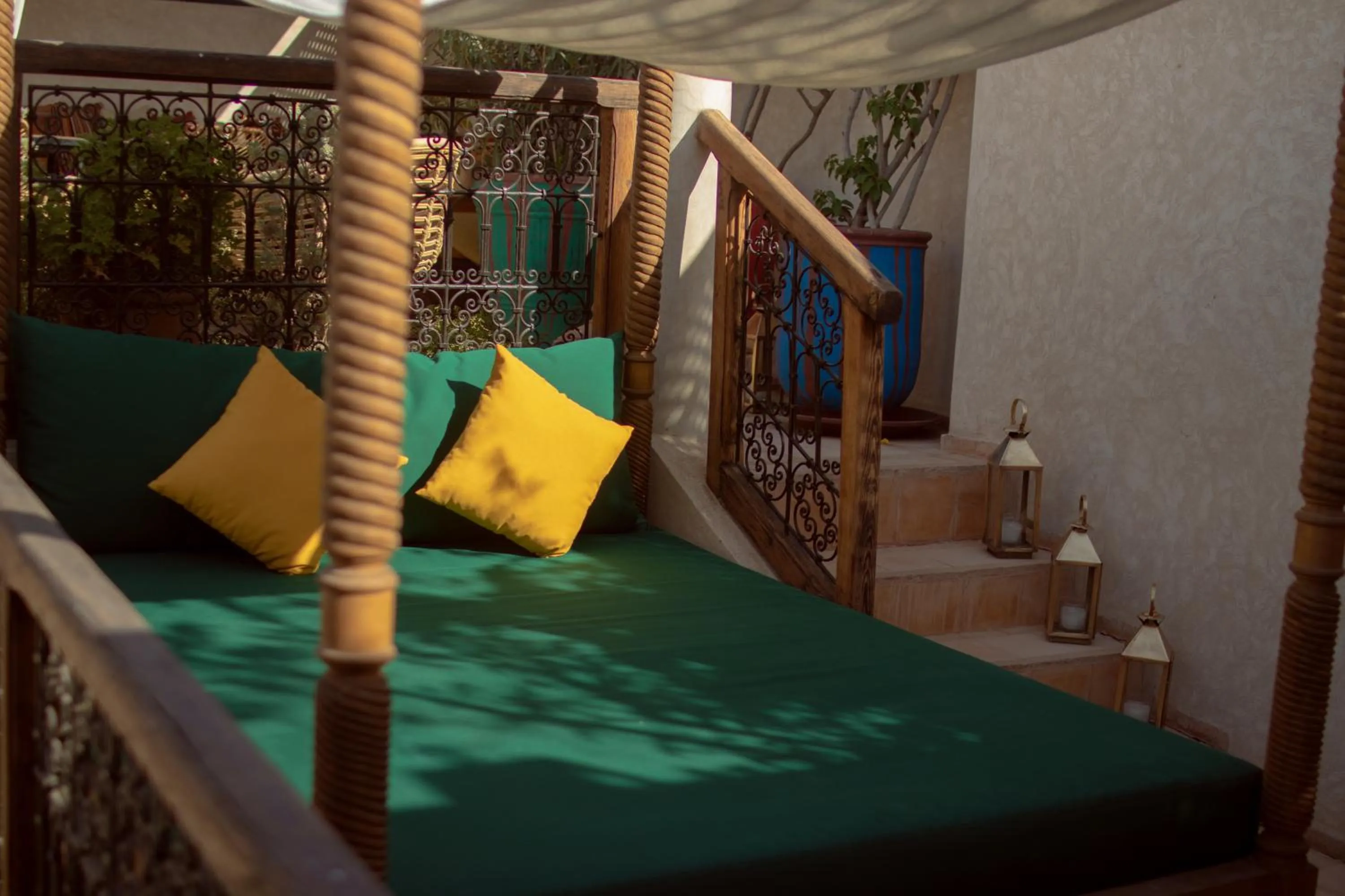 Balcony/Terrace in Riad Alena