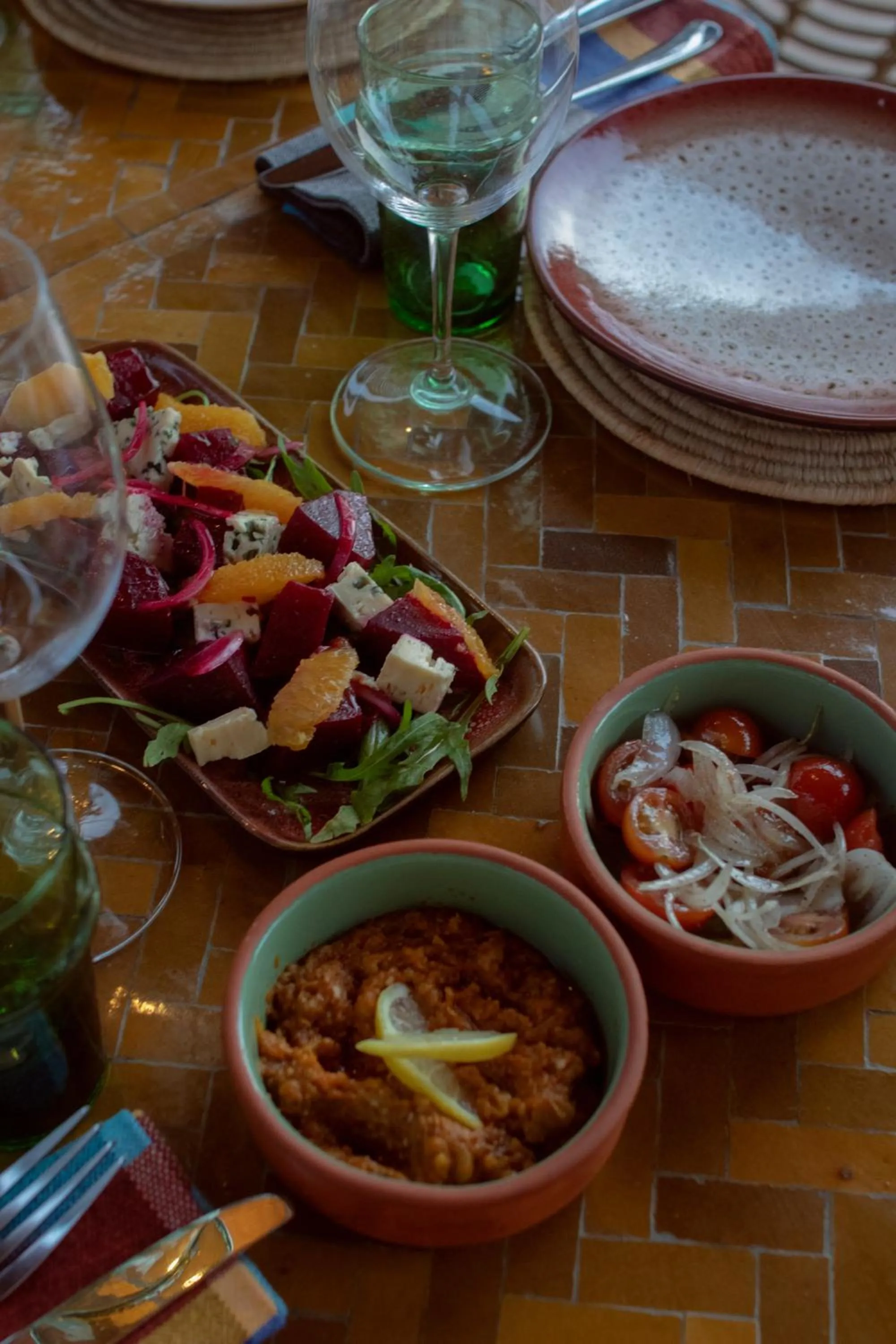 Food and drinks in Riad Alena