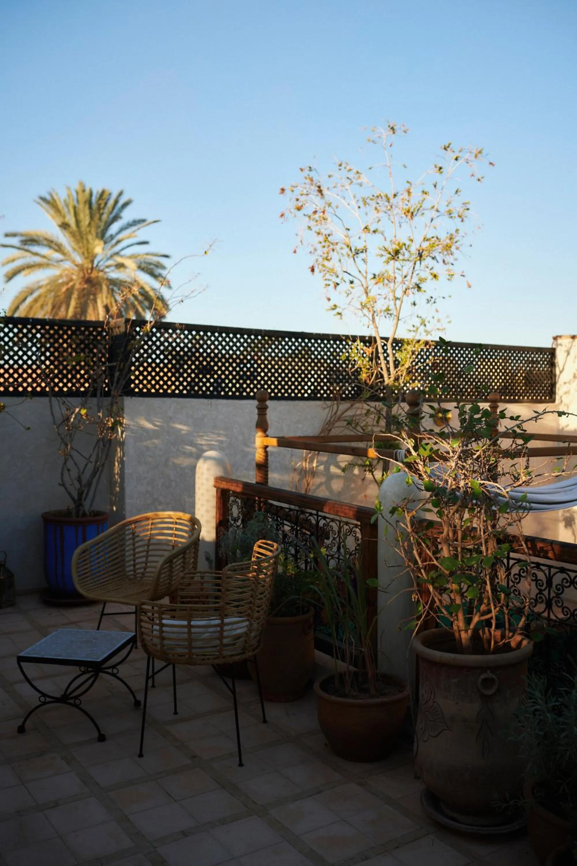 Balcony/Terrace in Riad Alena