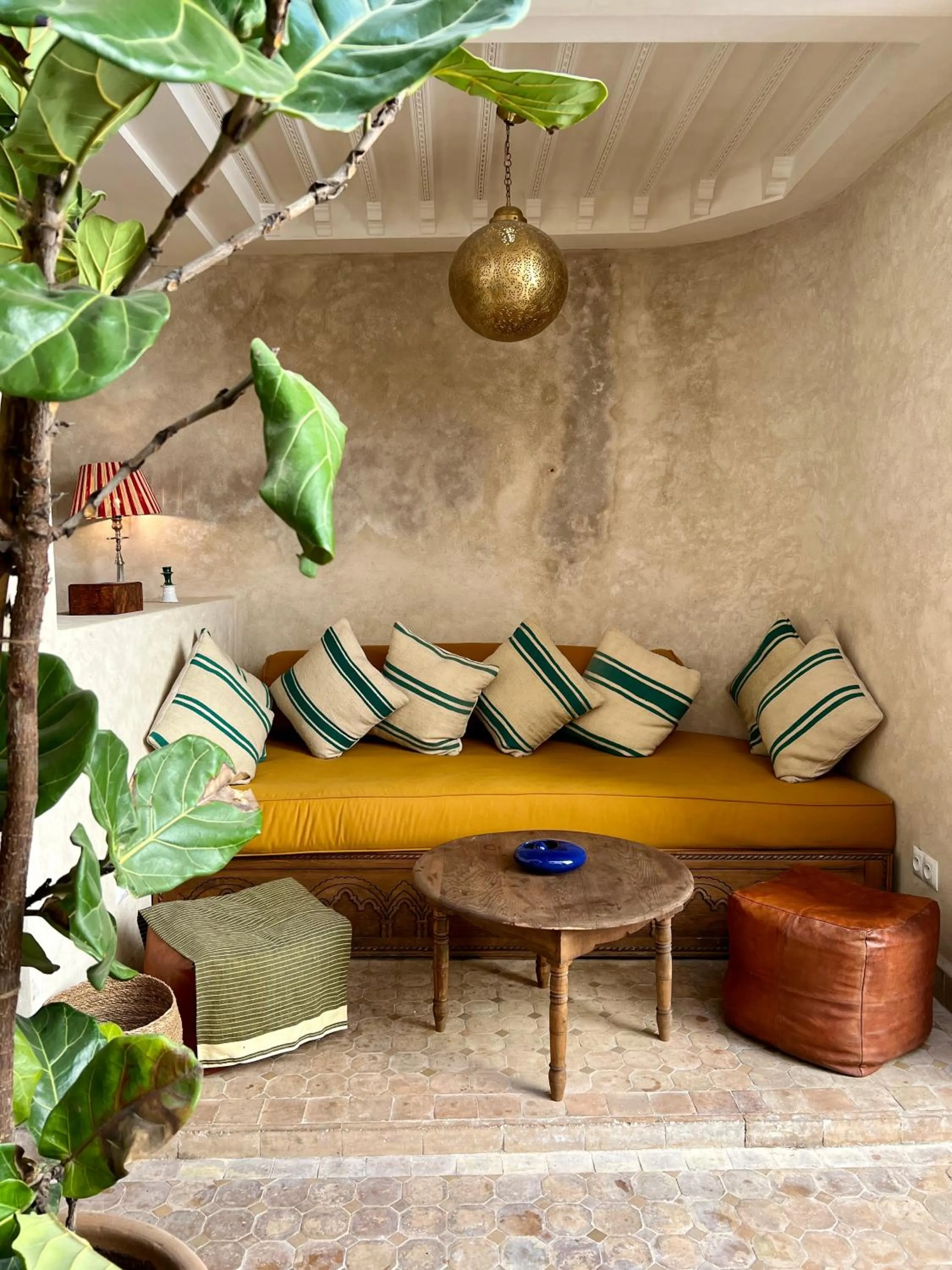 Facade/entrance in Riad Alena