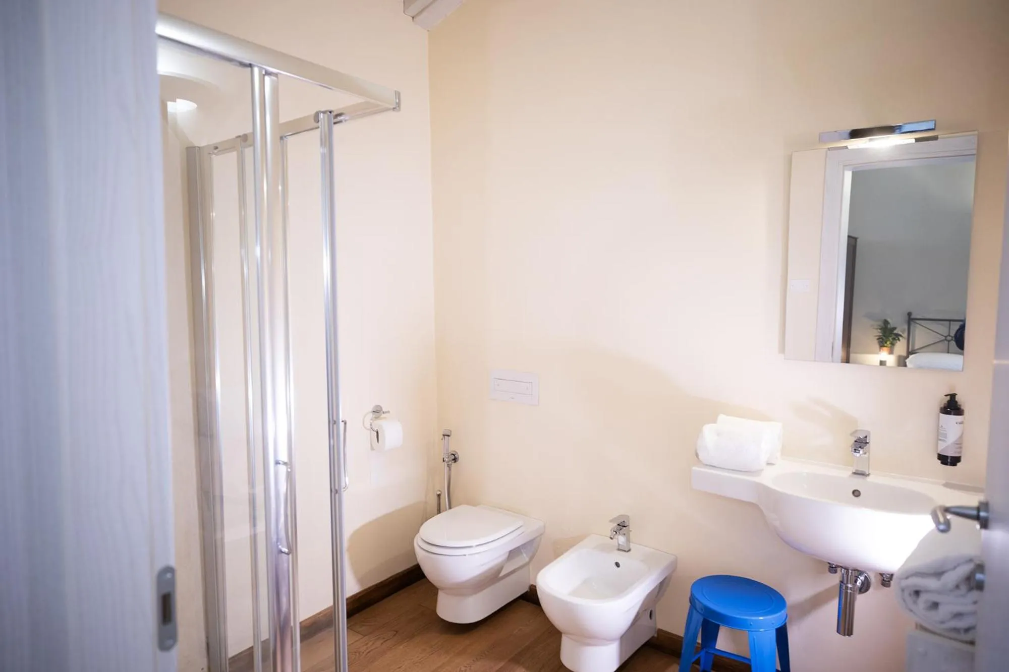 Shower in Relais La Rocca Solferino