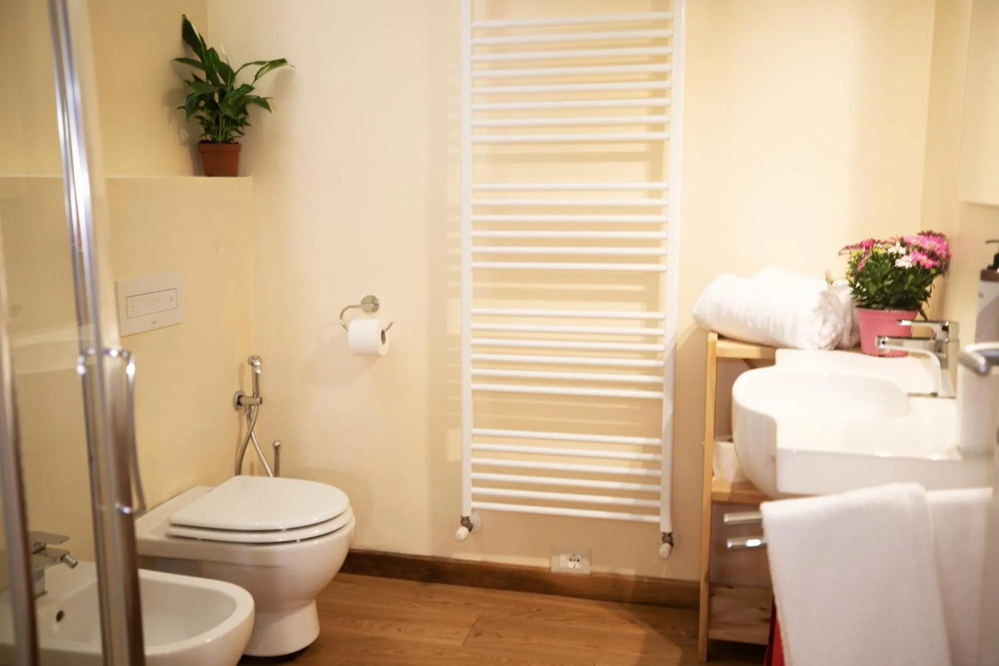 Shower in Relais La Rocca Solferino