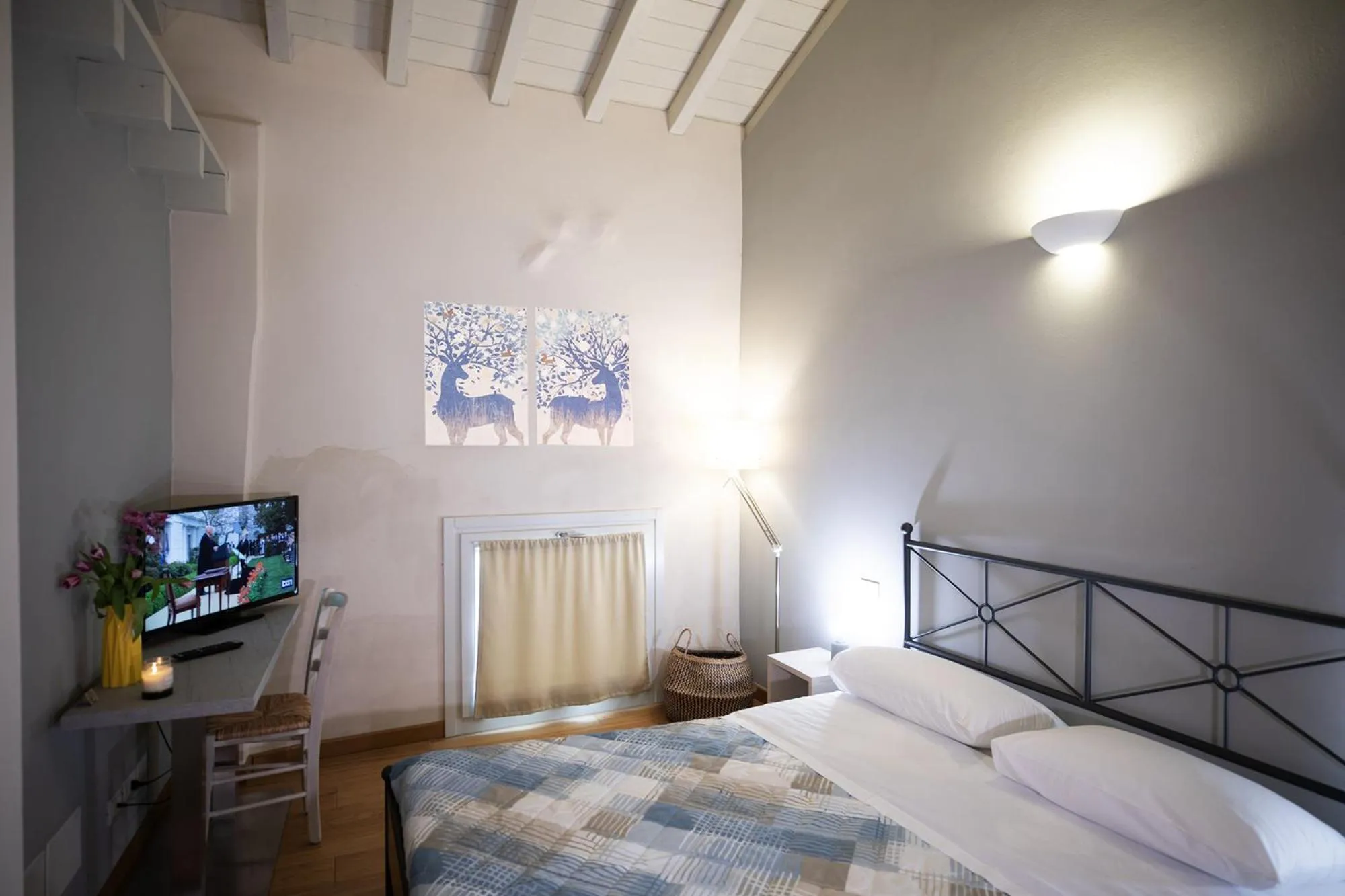 Bed in Relais La Rocca Solferino