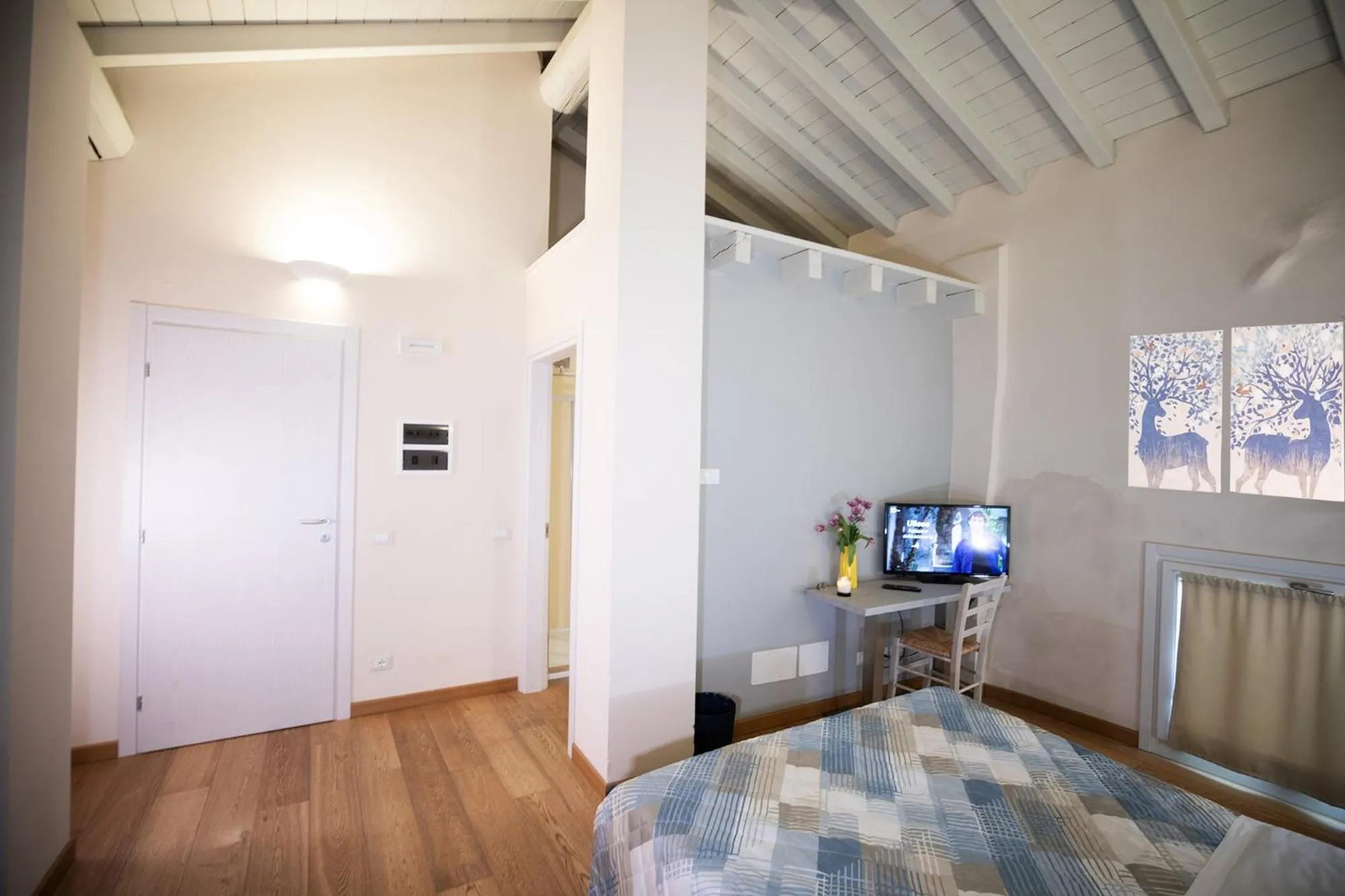 Bed in Relais La Rocca Solferino