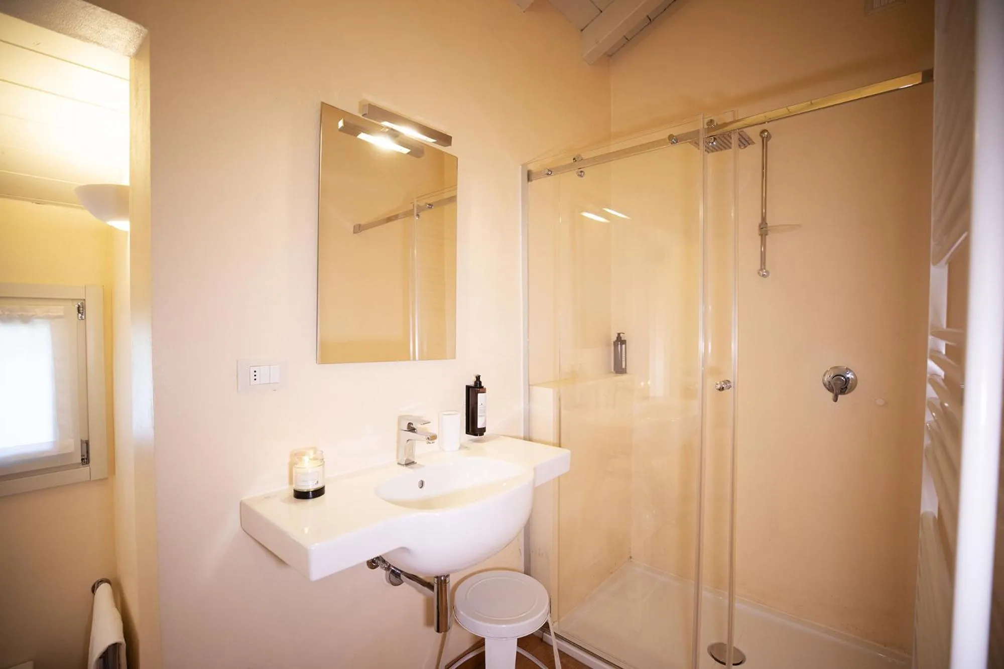 Shower in Relais La Rocca Solferino