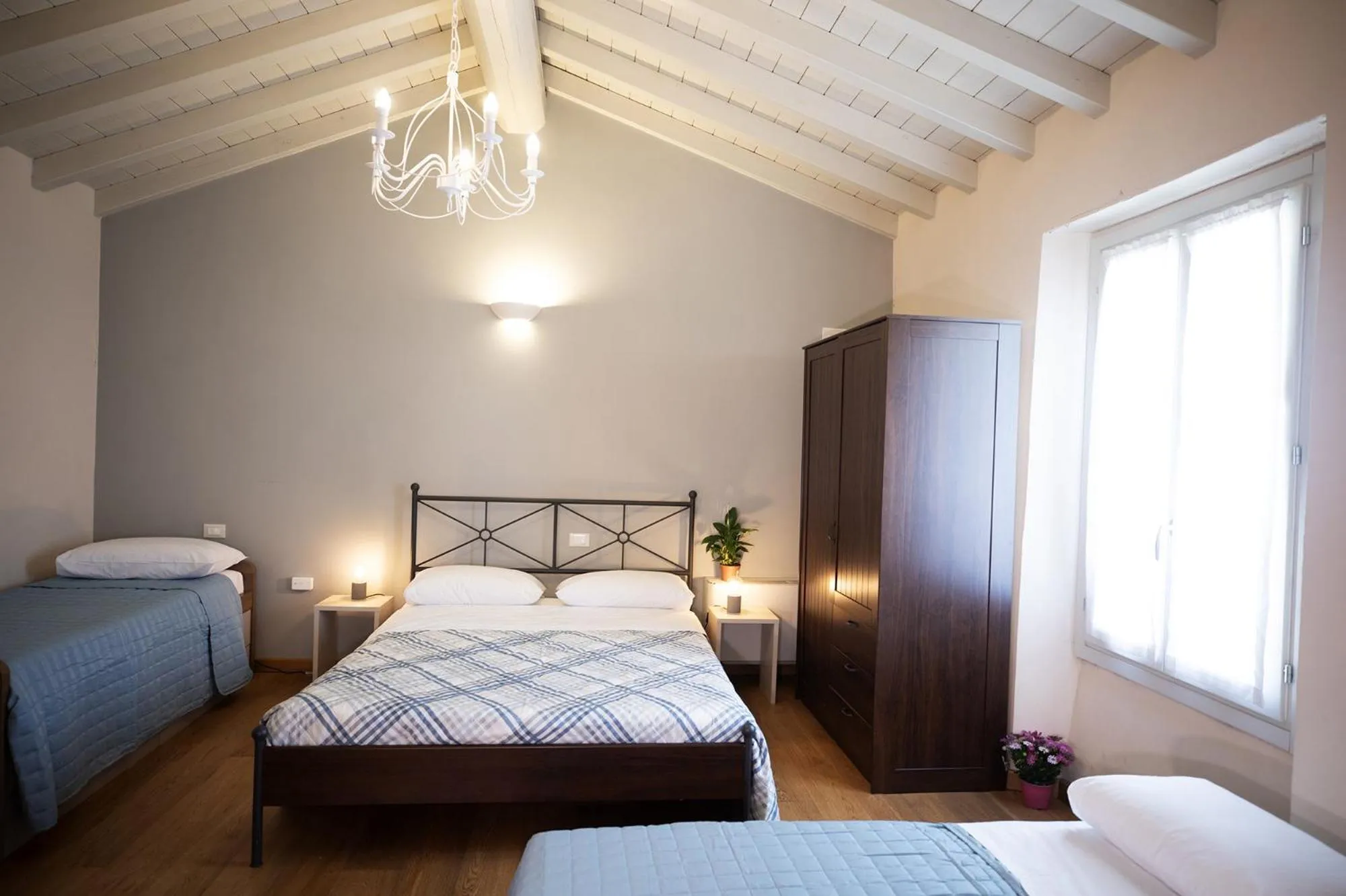 Bed in Relais La Rocca Solferino