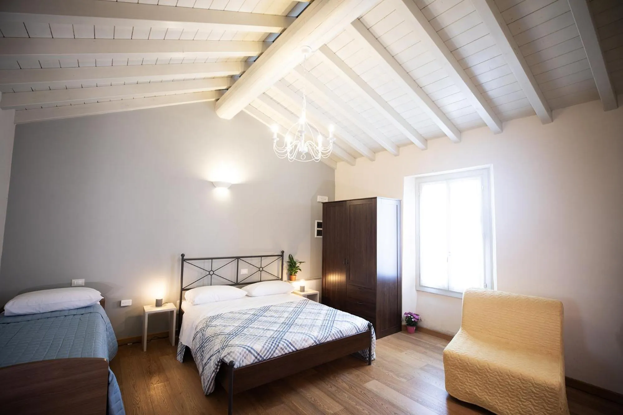 Bed in Relais La Rocca Solferino