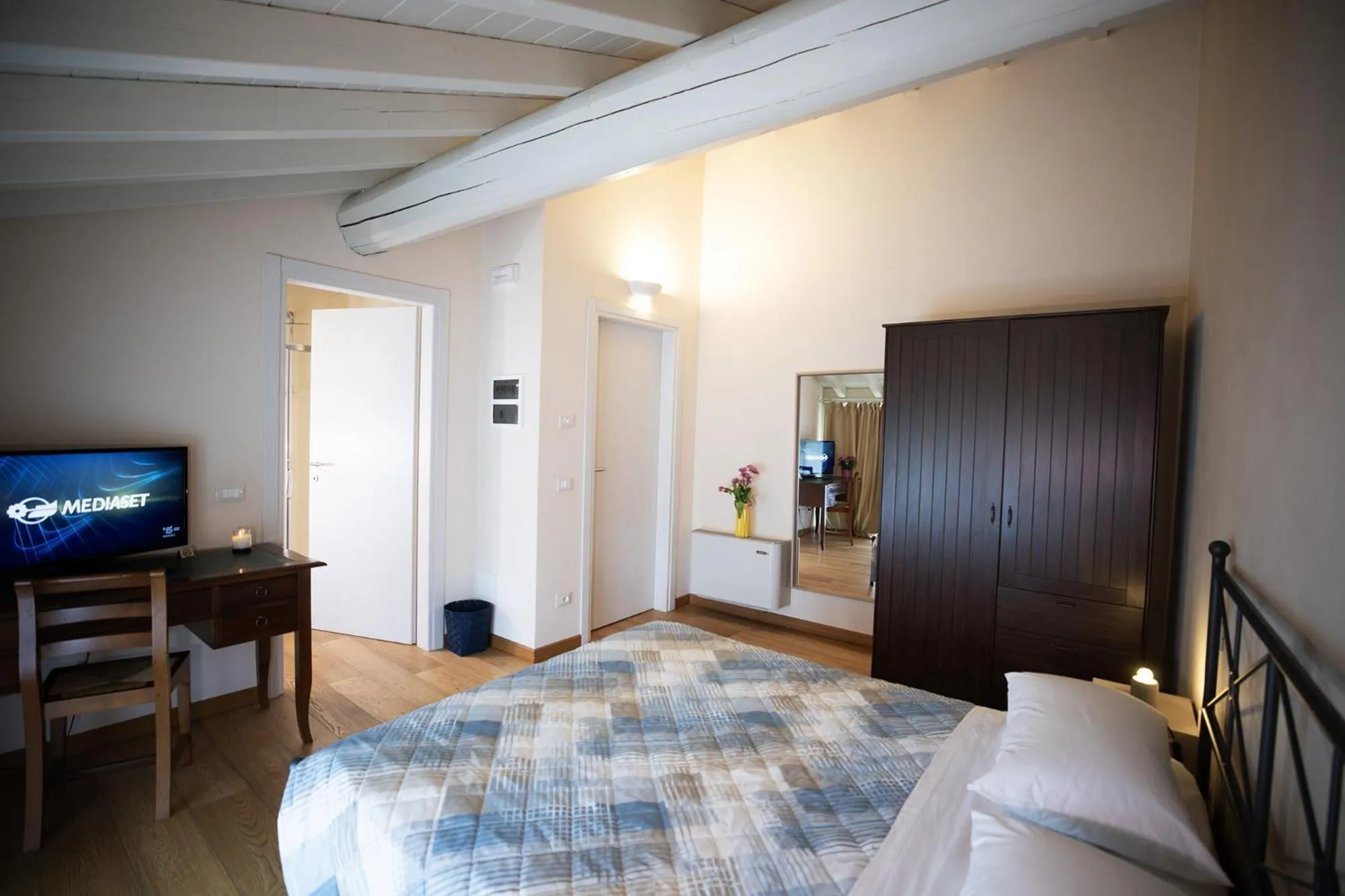 Bed in Relais La Rocca Solferino