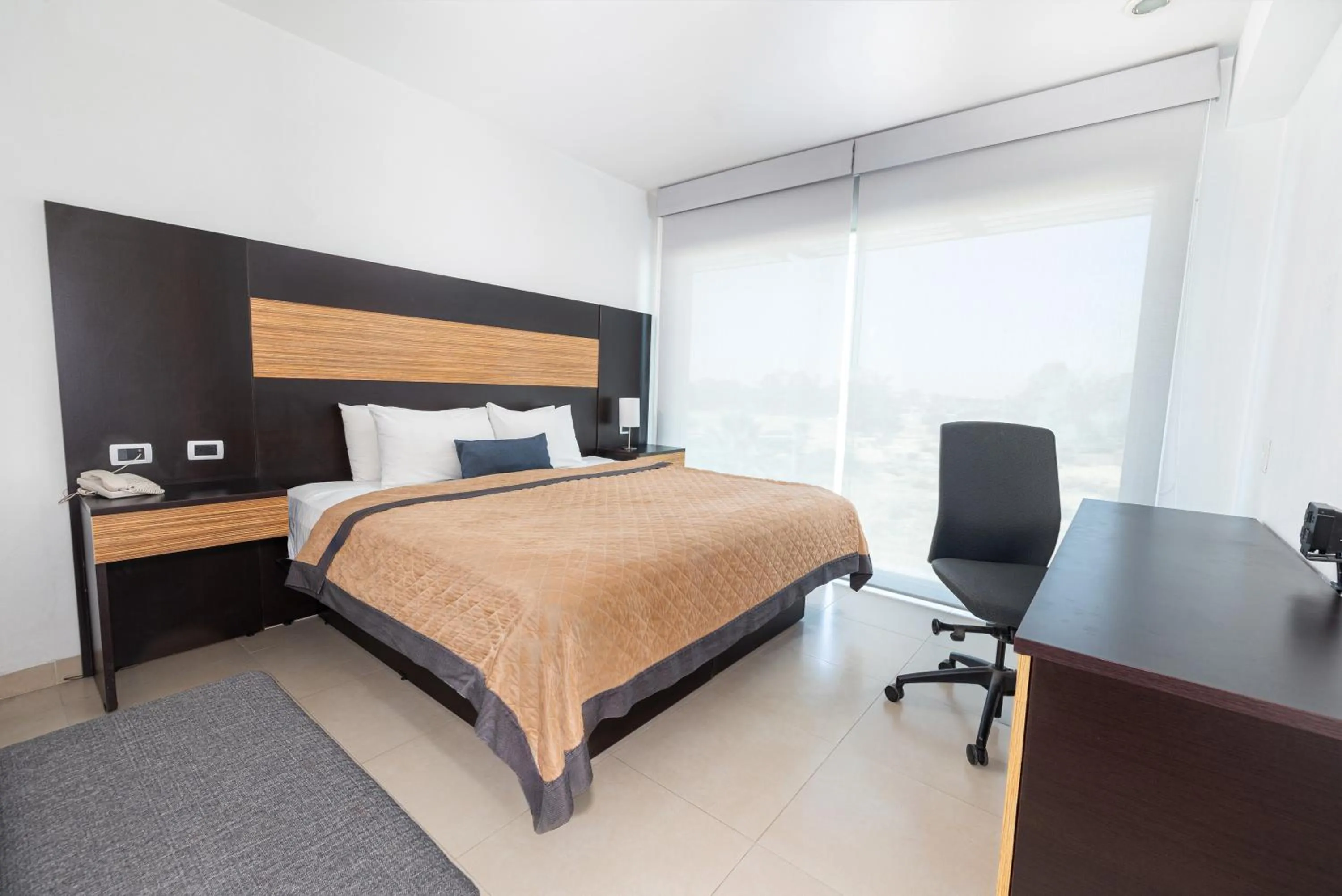 Bedroom, Bed in Hotel México Plaza Silao Aeropuerto