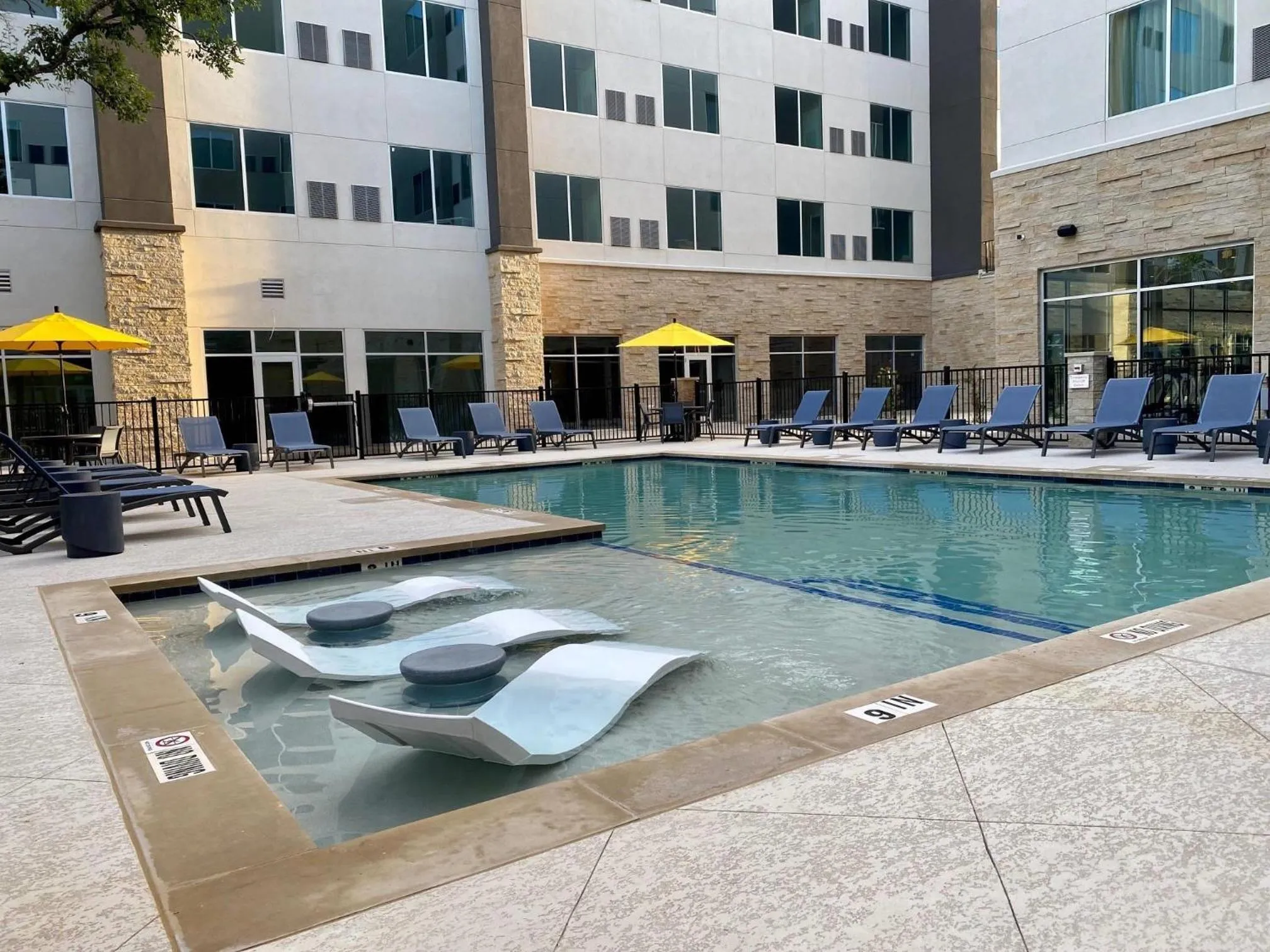 Swimming pool in Cambria Hotel Austin Uptown near the Domain