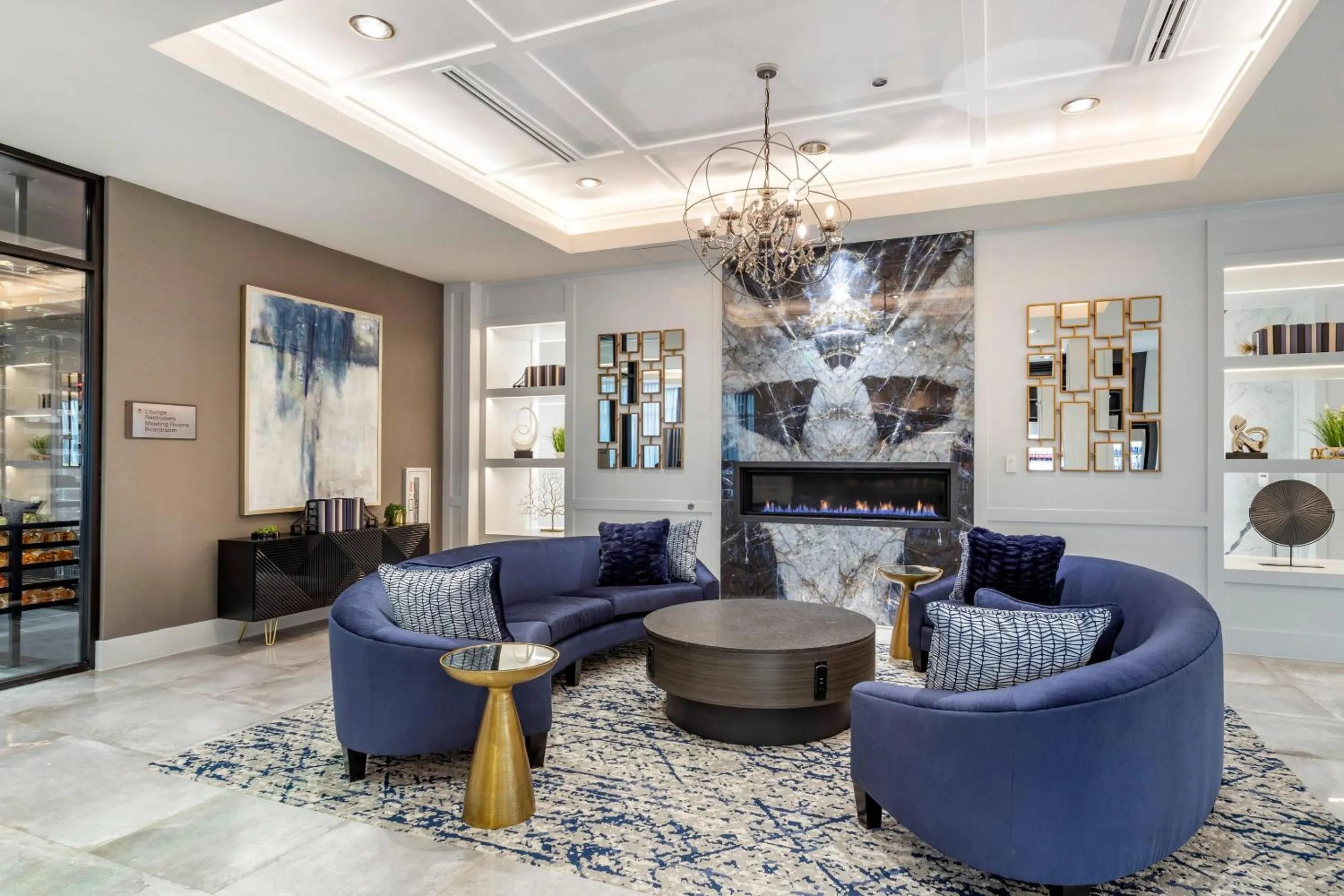 Lobby or reception in Cambria Hotel Austin Uptown near the Domain