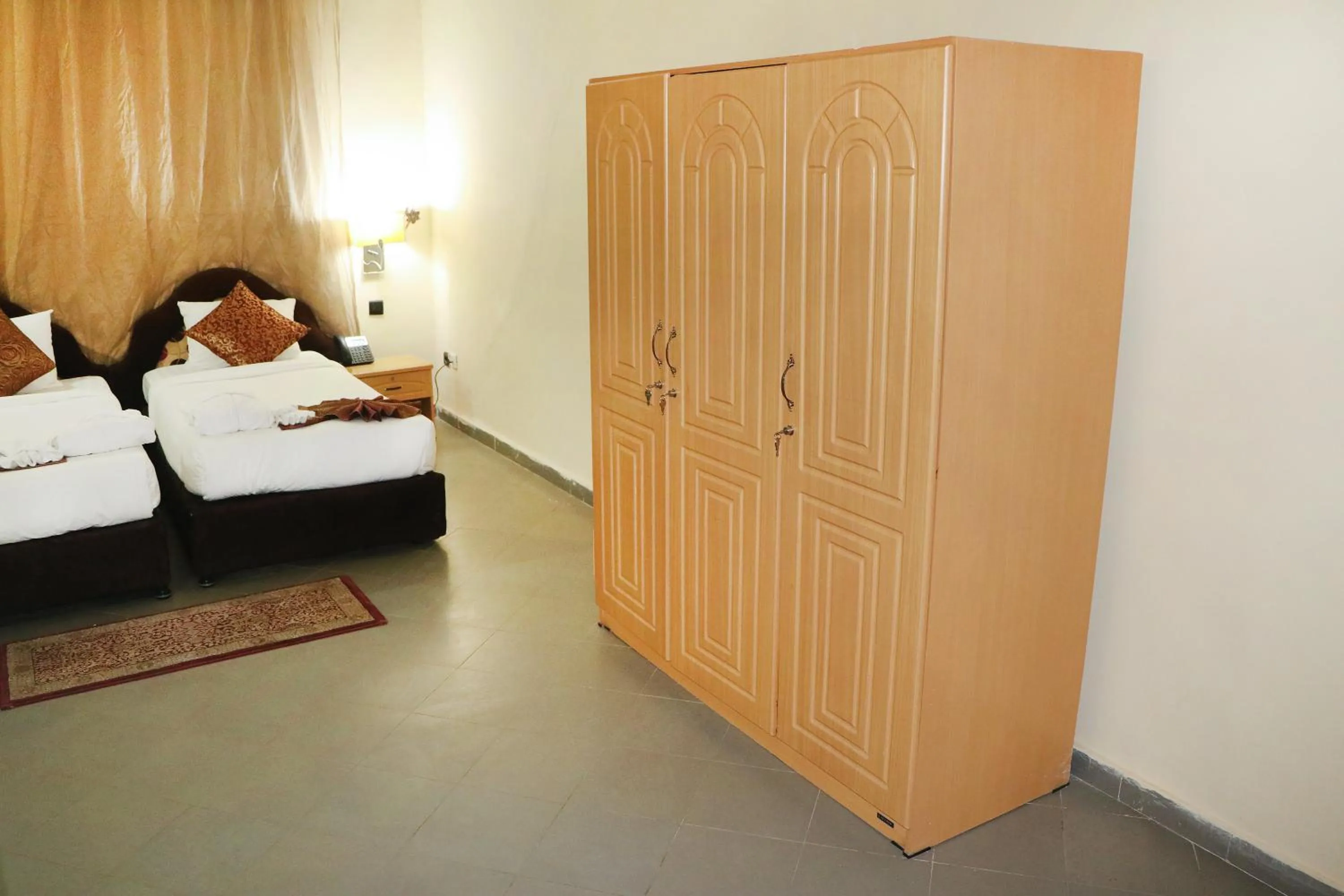 Bed in Hôtel Hayatt