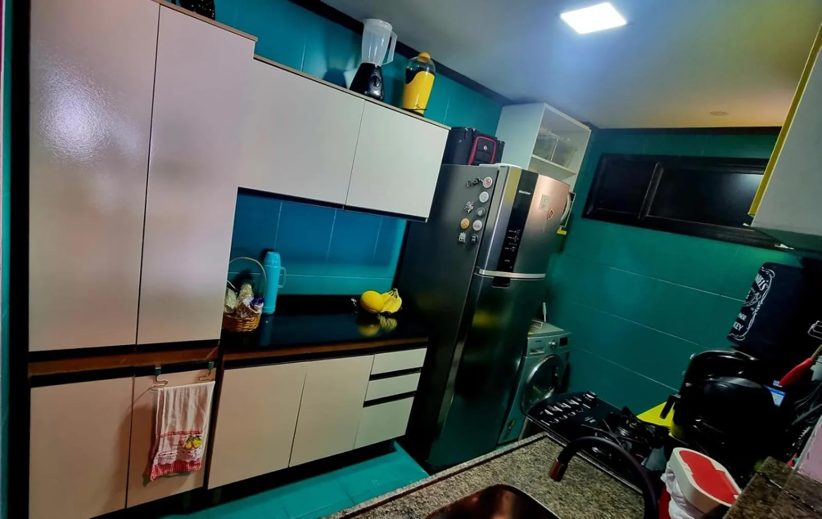 Kitchen or kitchenette in Hotel Ocean View Residence