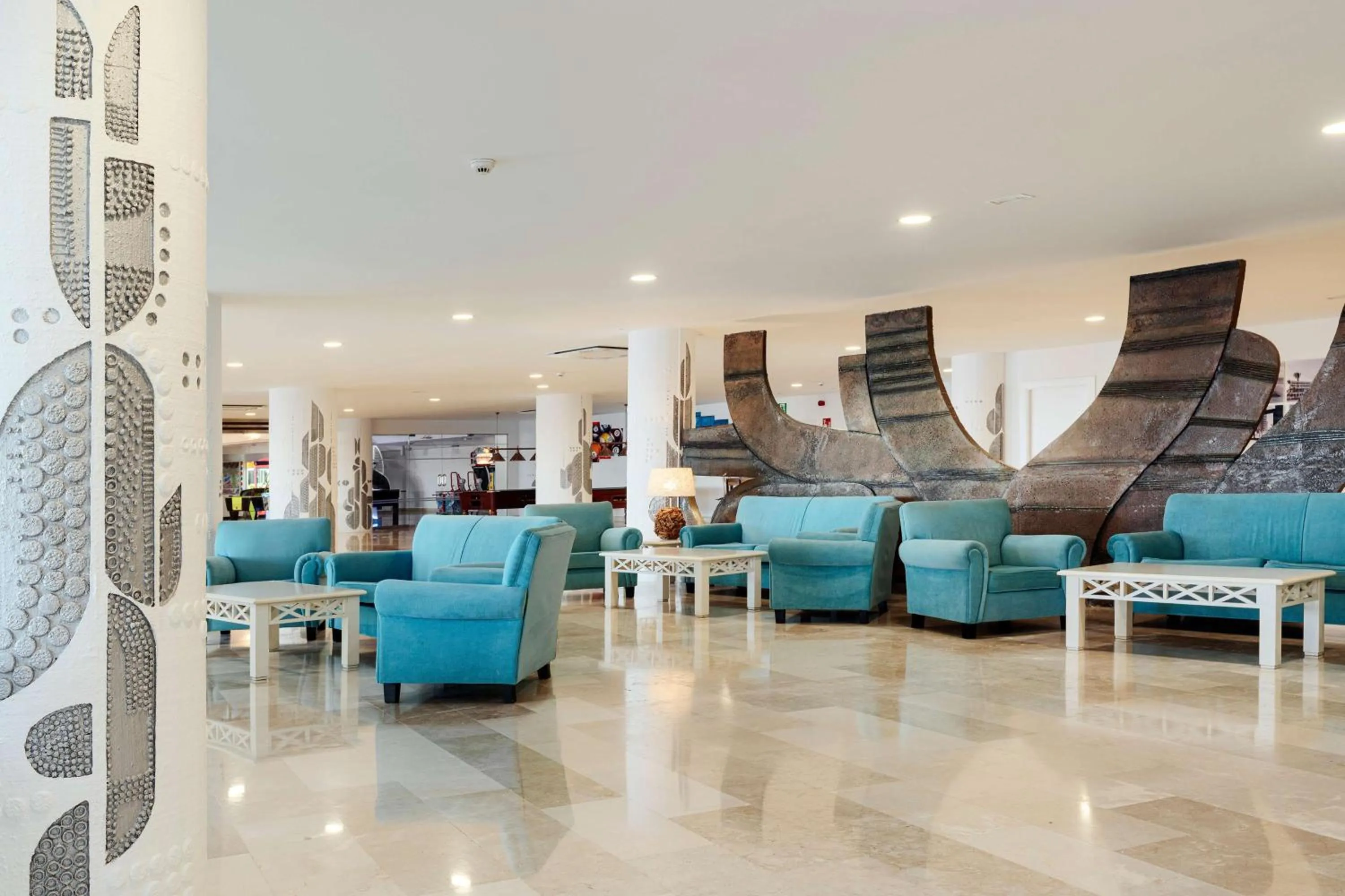 Lobby or reception in AluaSun Doblemar