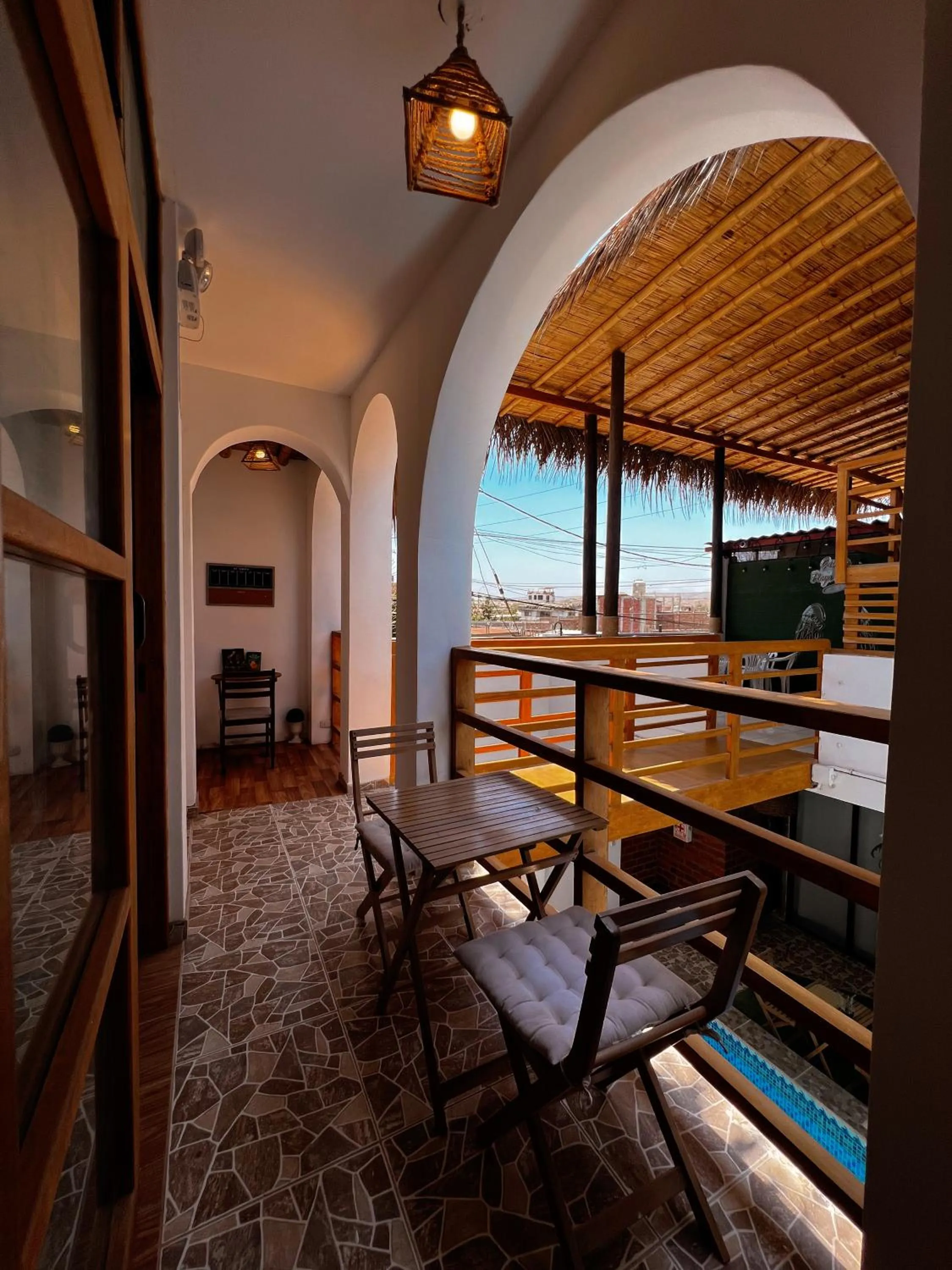 Seating area in Gamora Hotel Playa