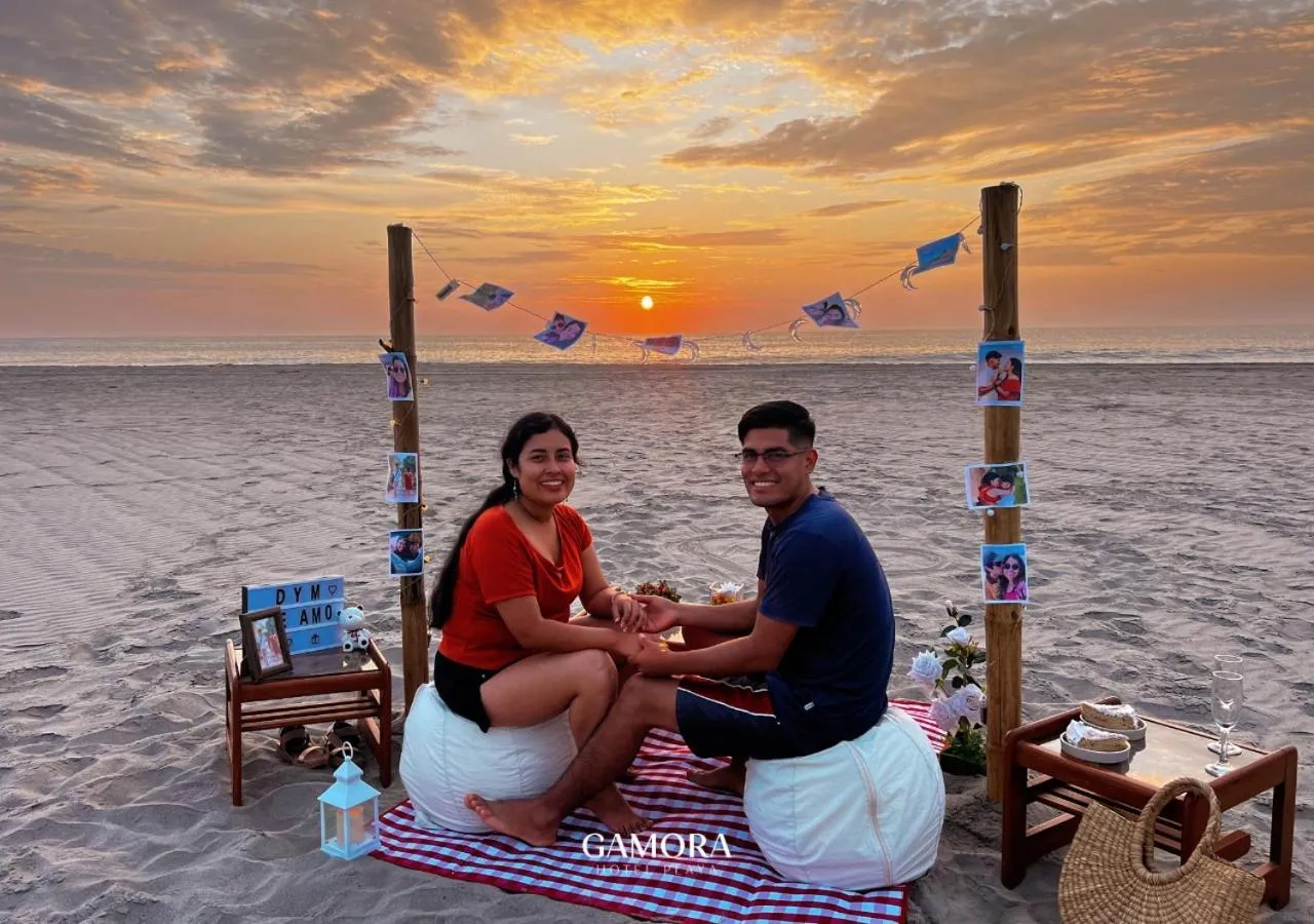 Beach in Gamora Hotel Playa