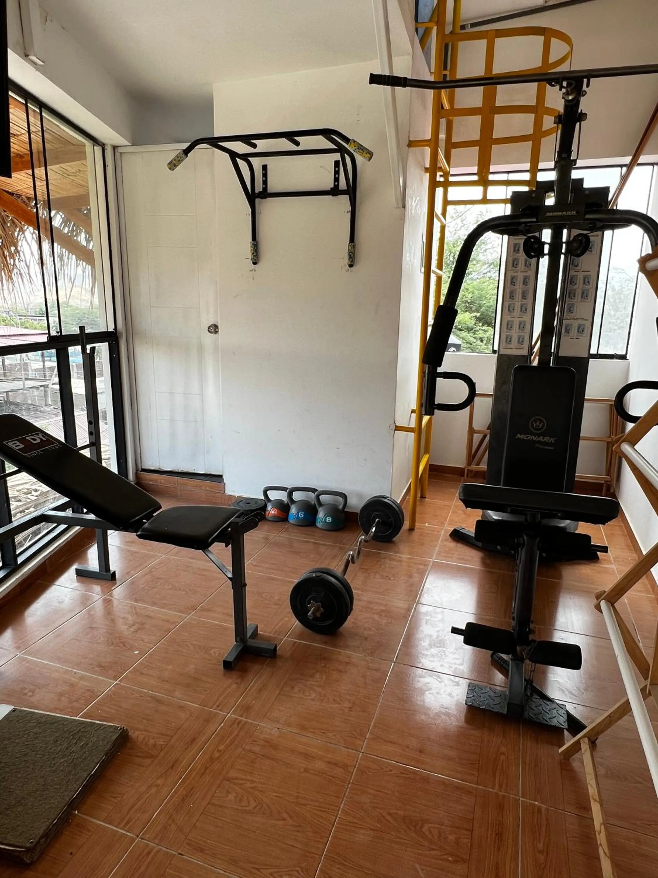 Fitness centre/facilities in Gamora Hotel Playa