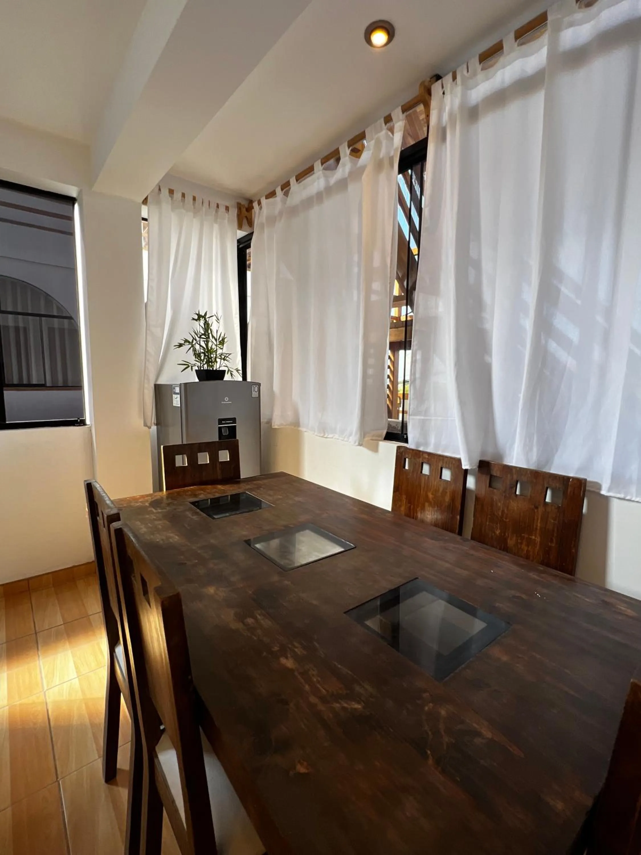 Dining area in Gamora Hotel Playa