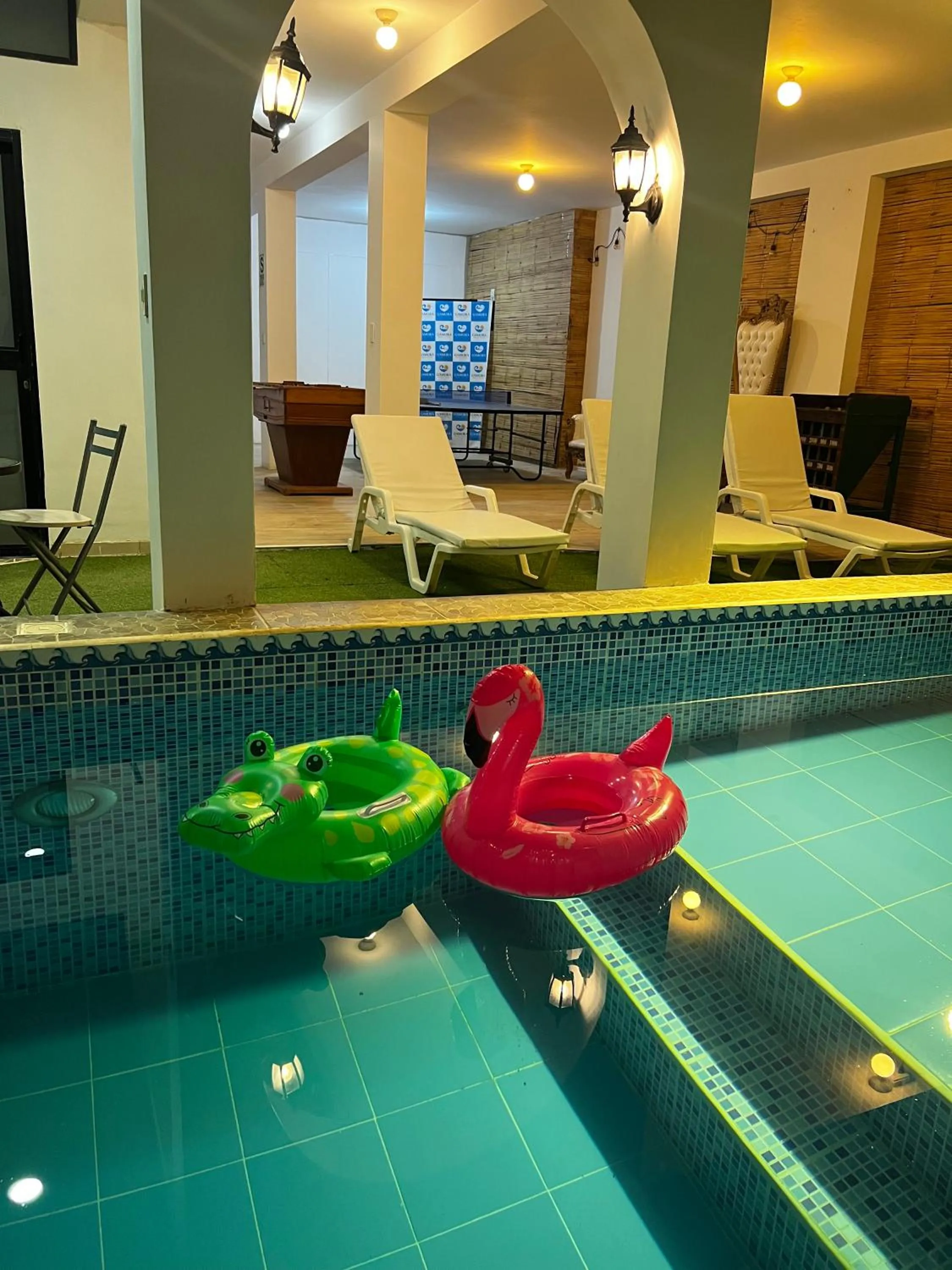 Swimming pool in Gamora Hotel Playa