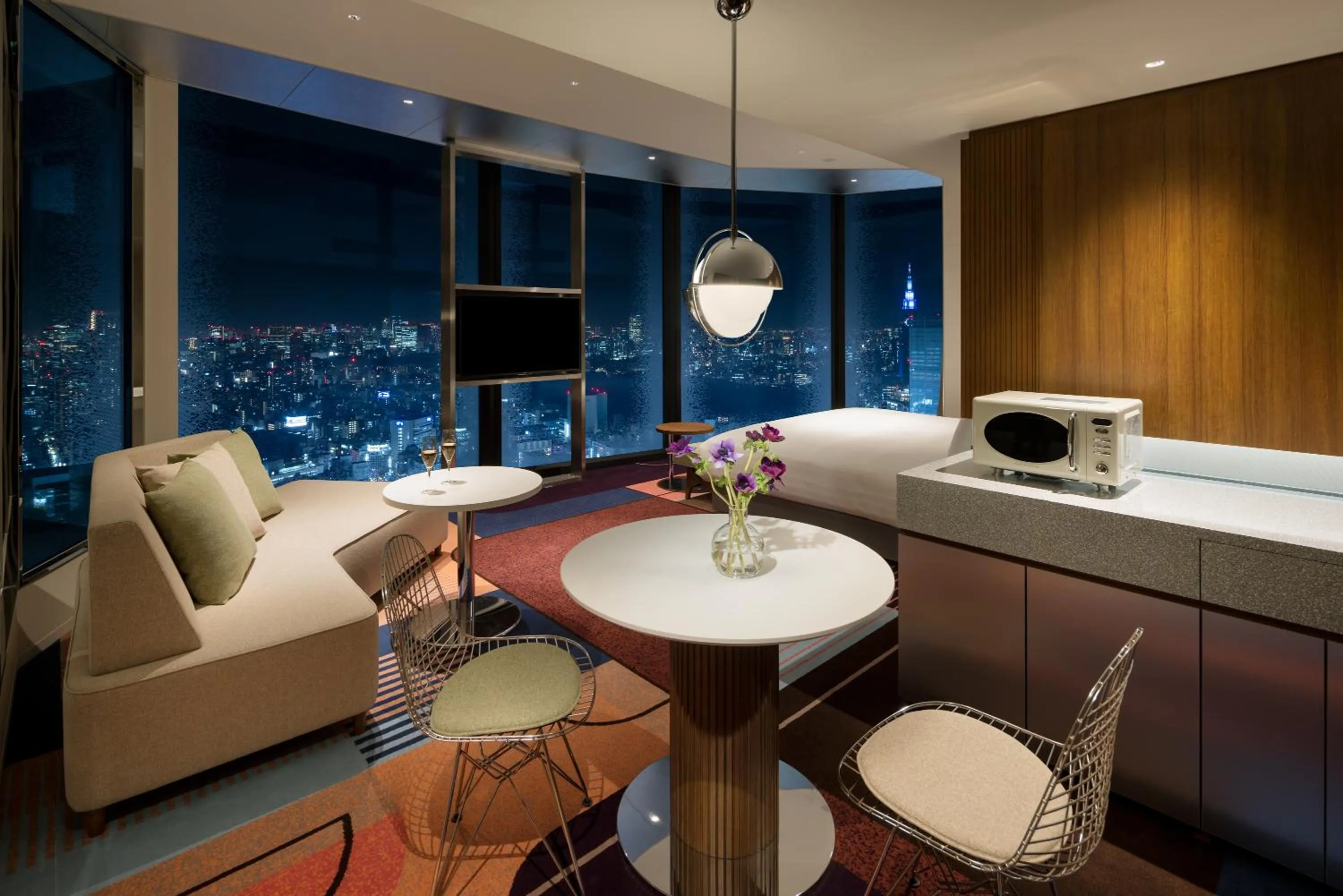 Living room in HOTEL GROOVE SHINJUKU, A PARKROYAL Hotel