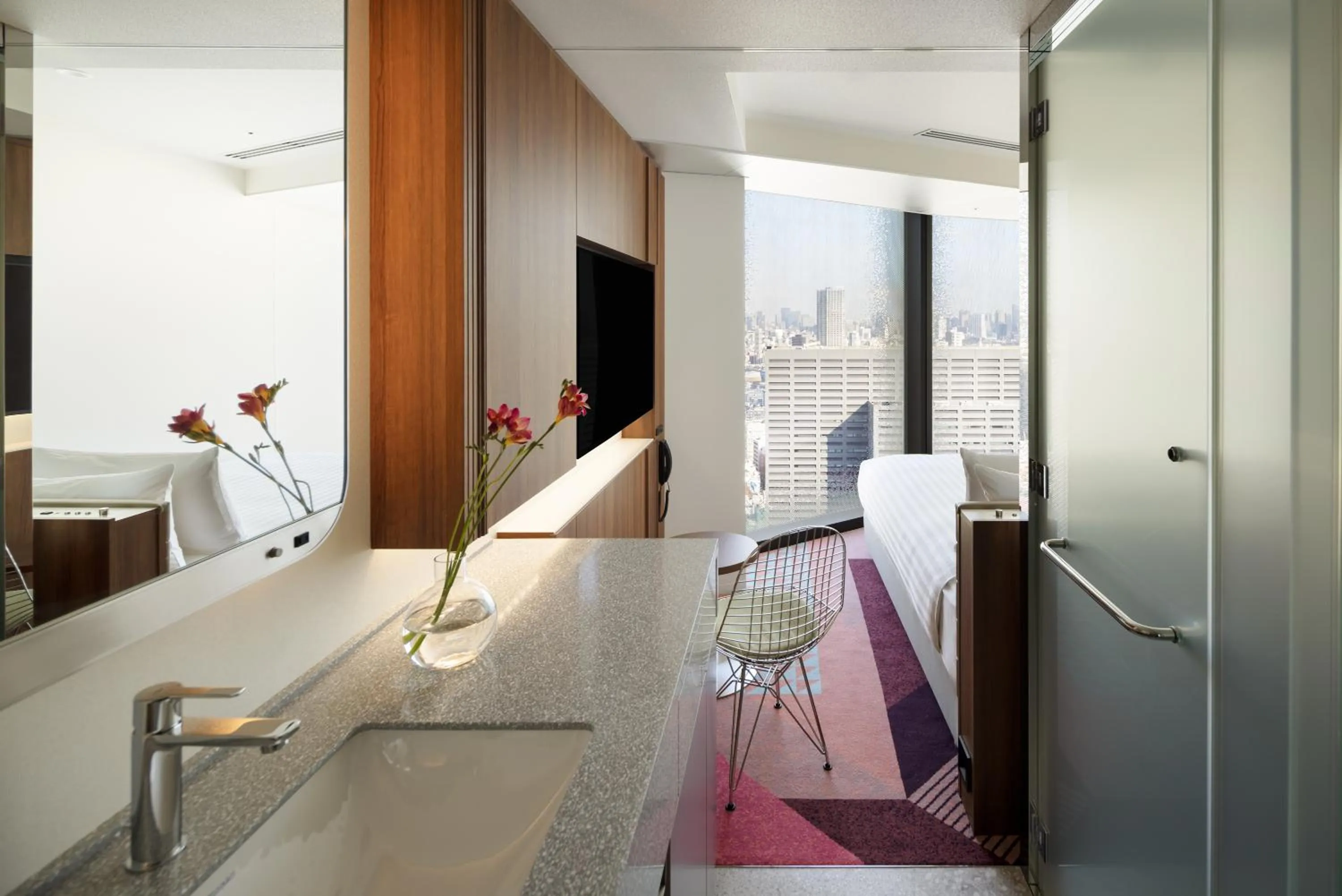 Bedroom in HOTEL GROOVE SHINJUKU, A PARKROYAL Hotel