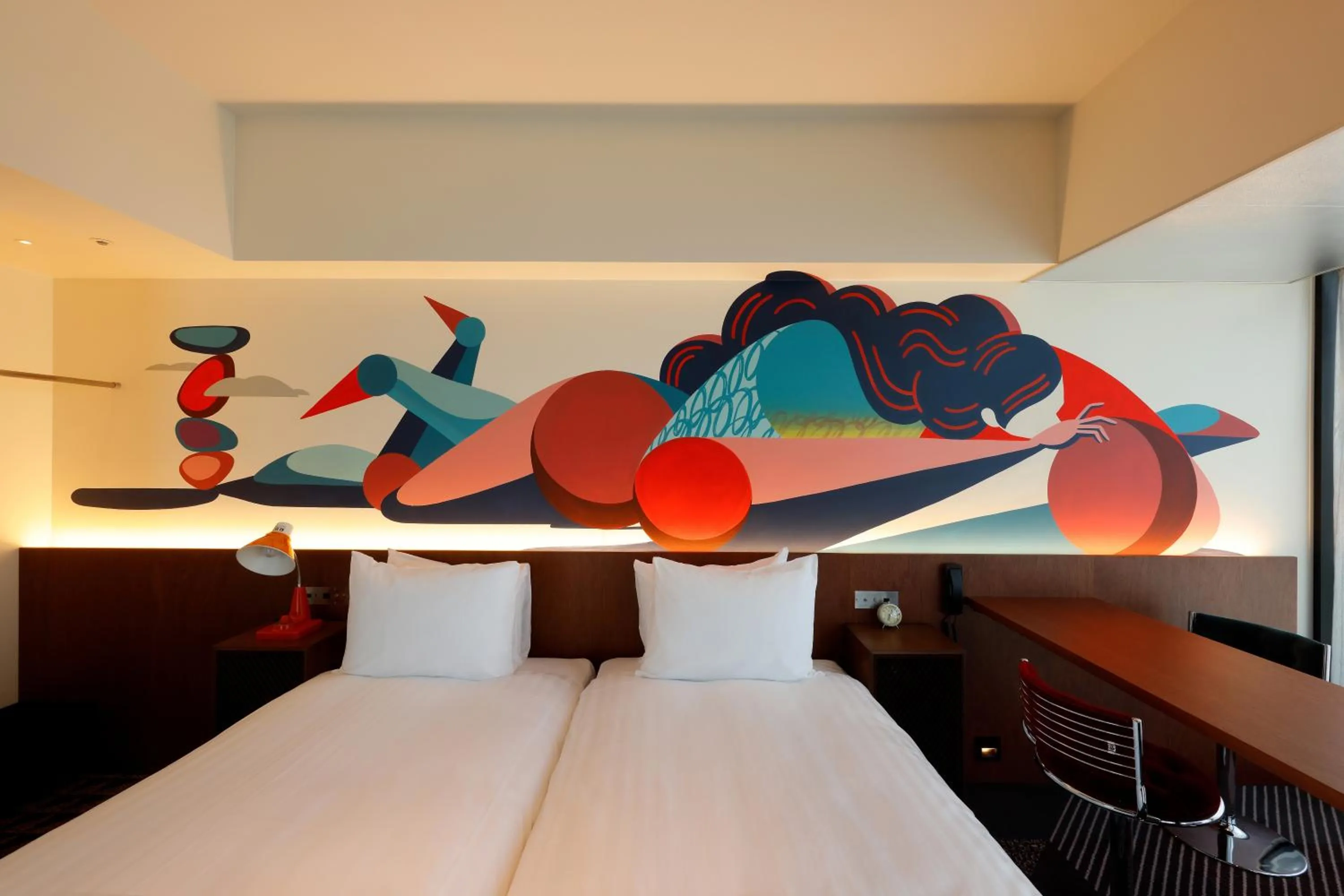 Bedroom, Bed in HOTEL GROOVE SHINJUKU, A PARKROYAL Hotel