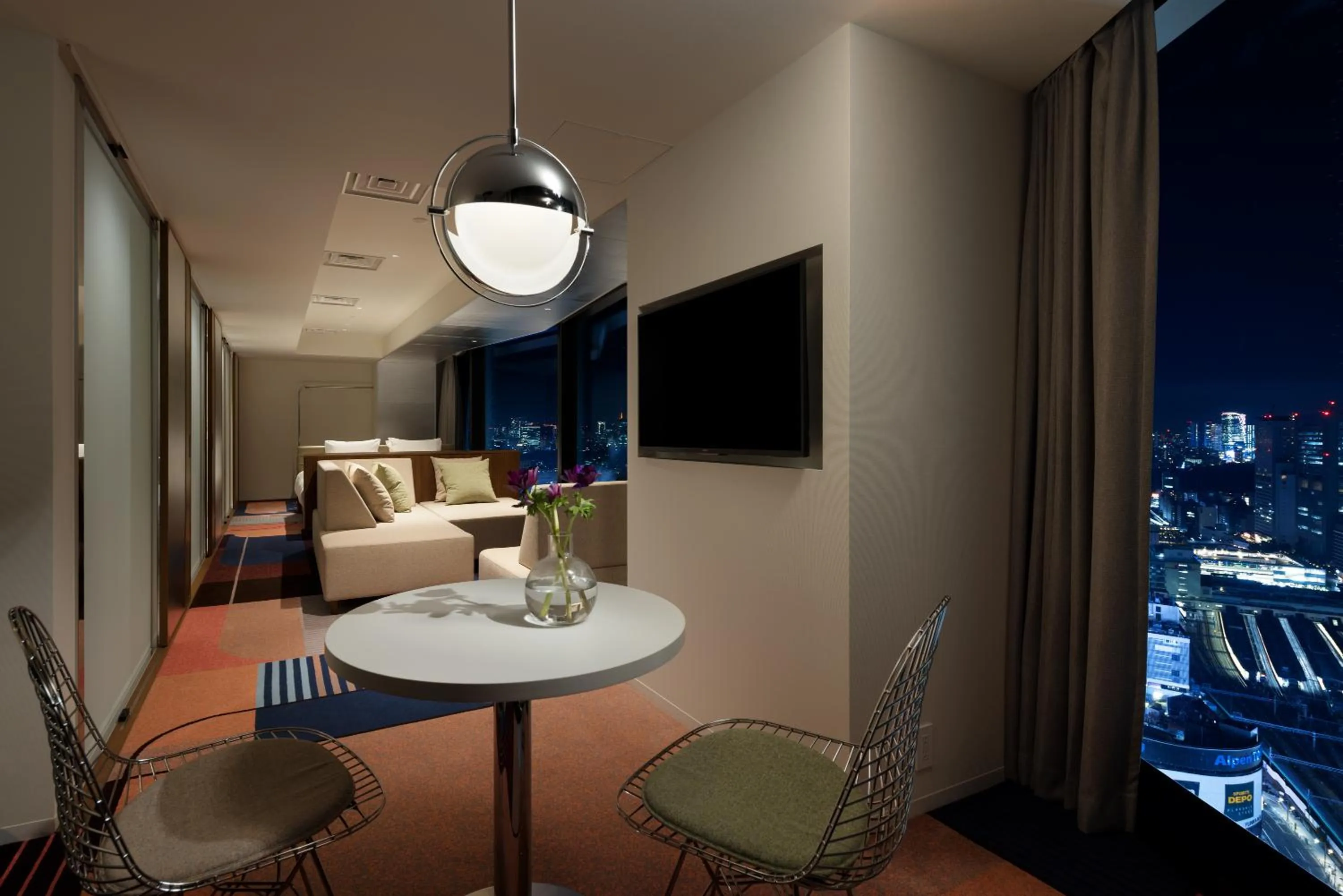 Living room in HOTEL GROOVE SHINJUKU, A PARKROYAL Hotel