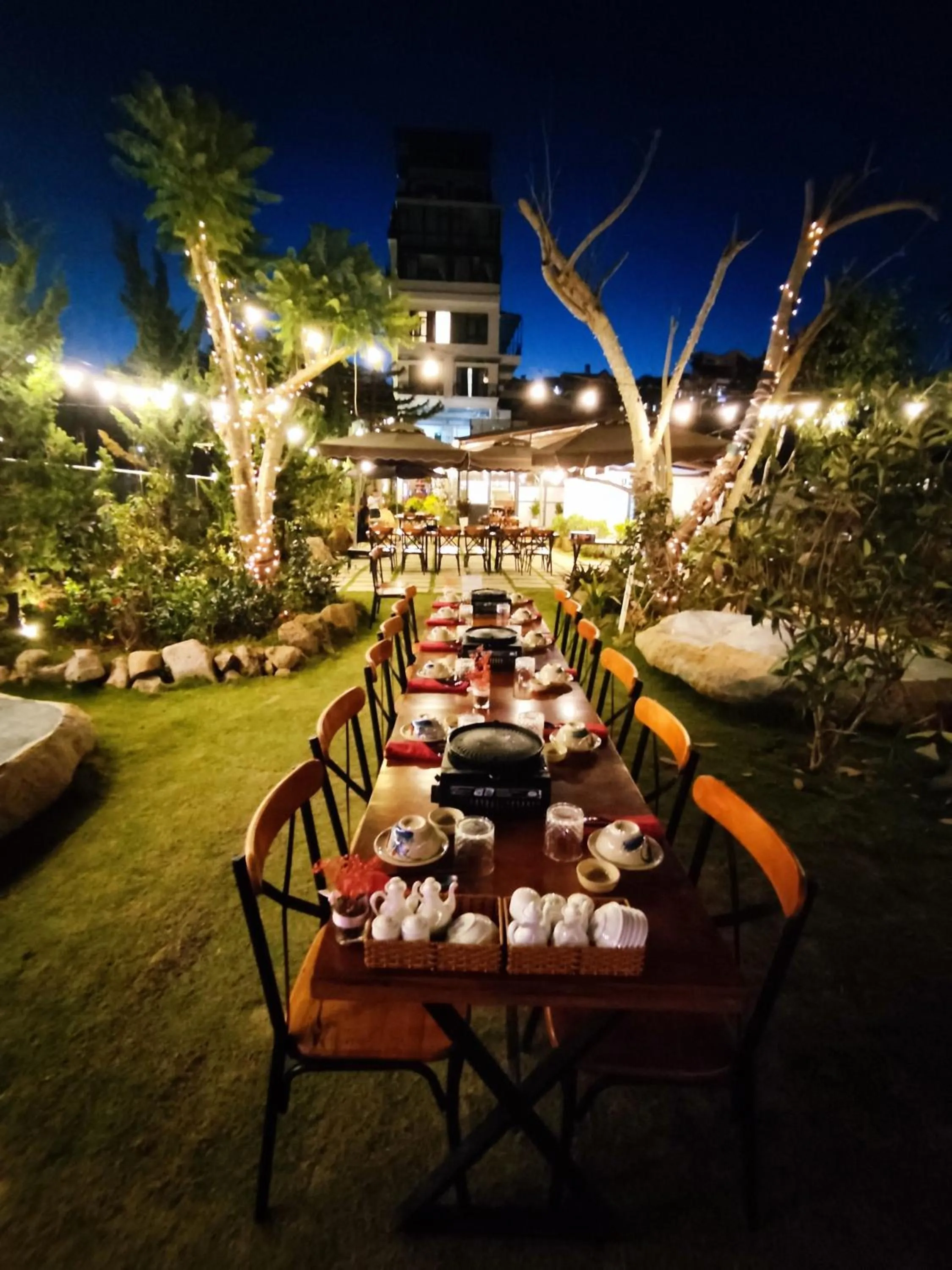 Patio in GREENECO DA LAT HOTEL - Khách sạn Green Eco Đà Lạt