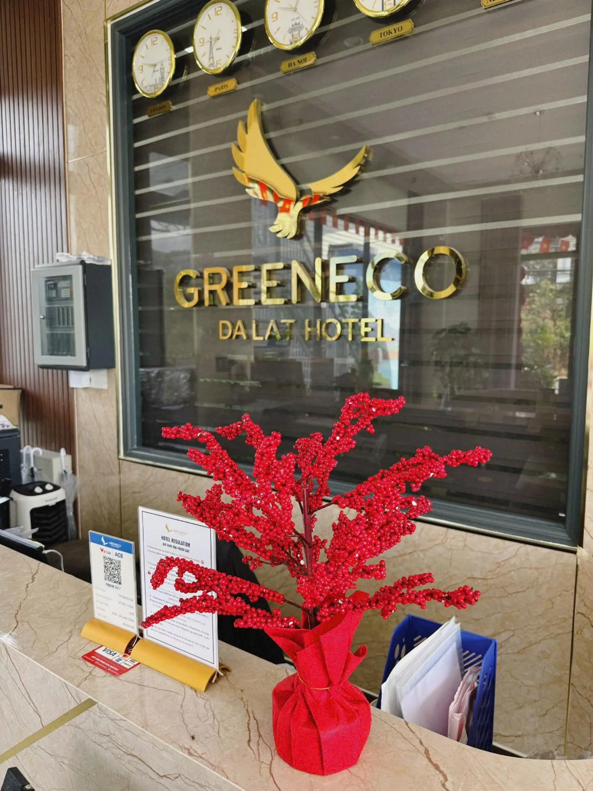 Property building in GREENECO DA LAT HOTEL - Khách sạn Green Eco Đà Lạt