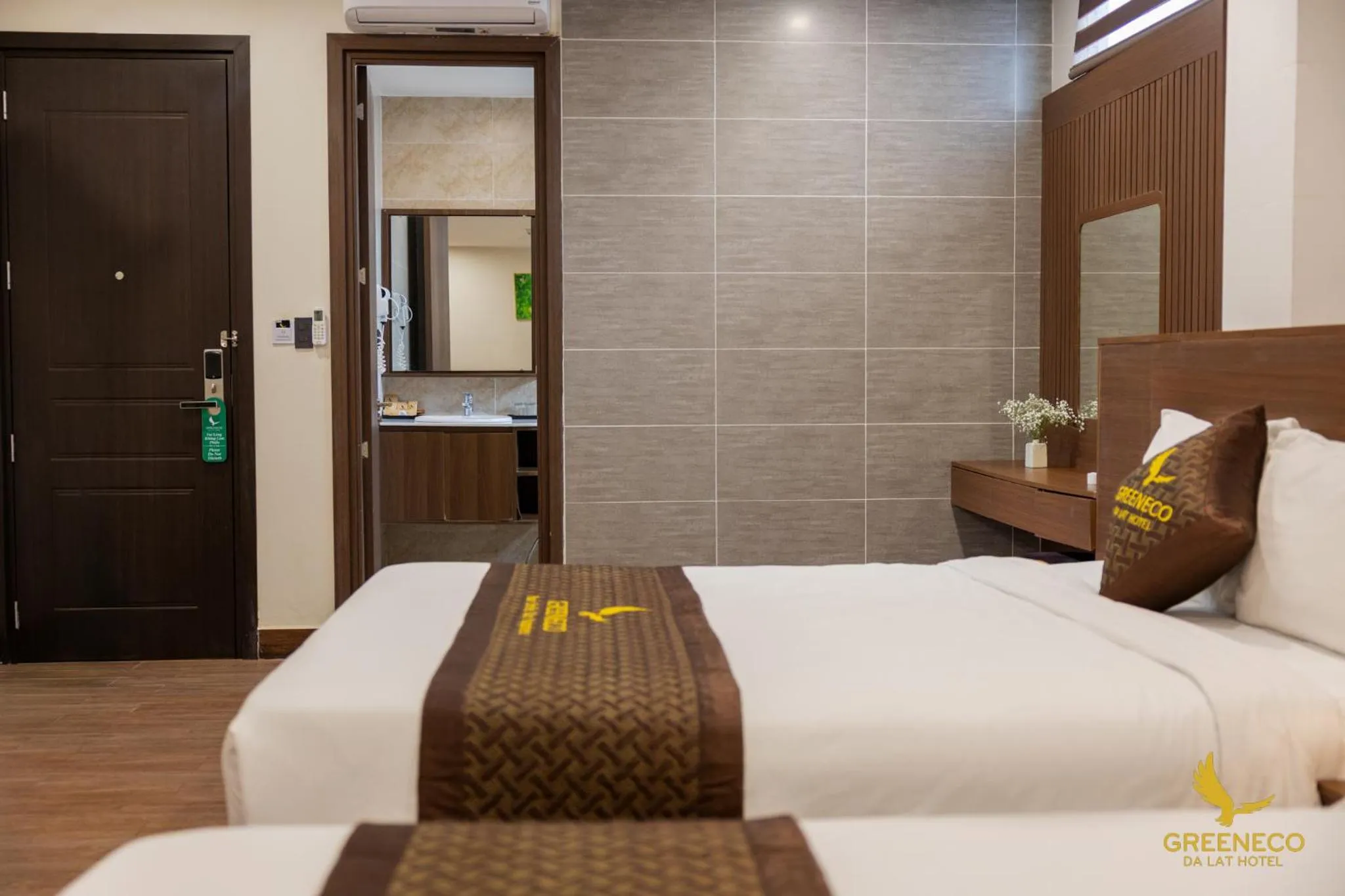 Bedroom, Bed in GREENECO DA LAT HOTEL - Khách sạn Green Eco Đà Lạt