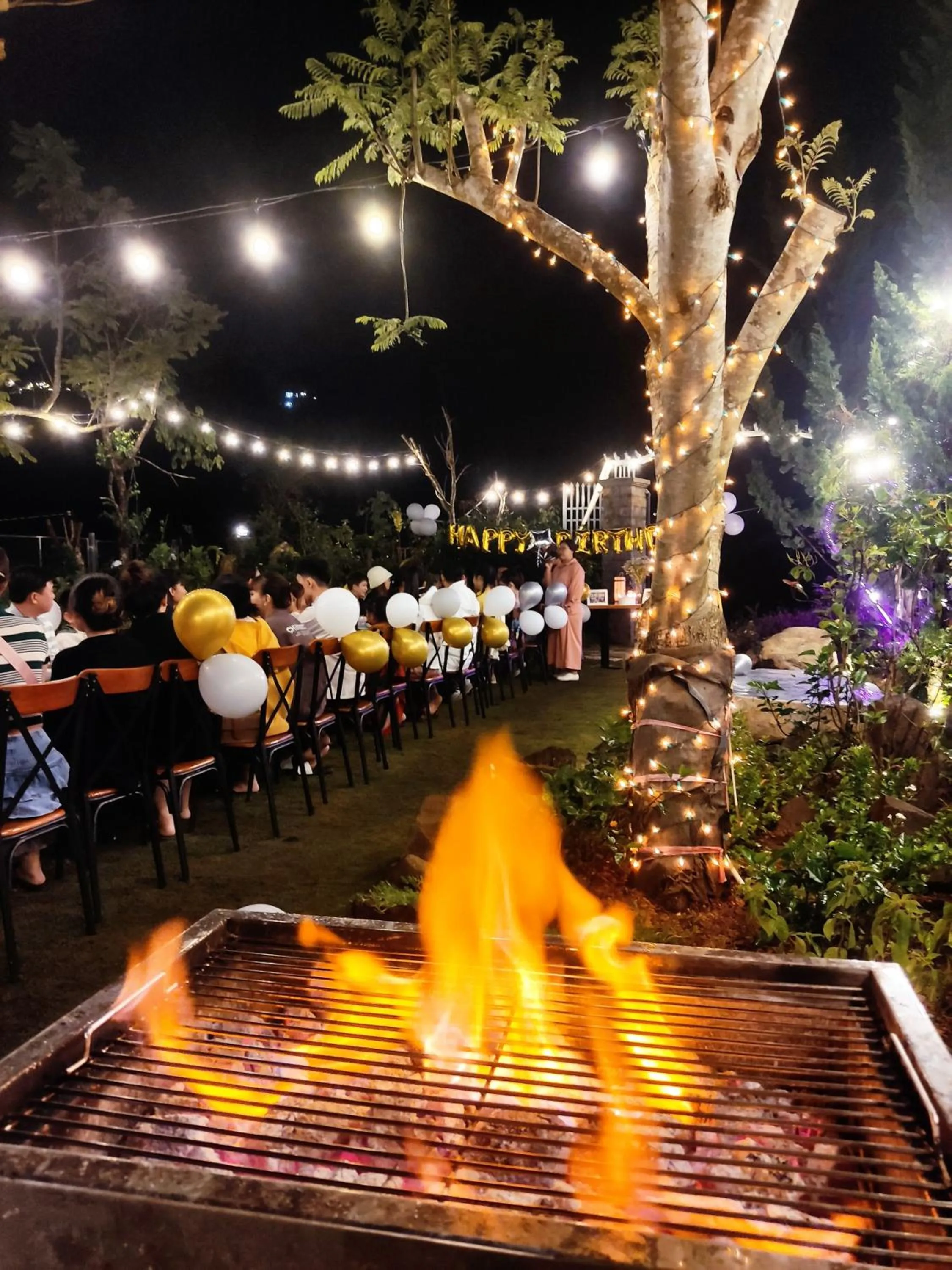 BBQ facilities in GREENECO DA LAT HOTEL - Khách sạn Green Eco Đà Lạt