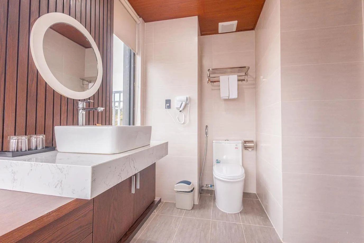 Toilet in GREENECO DA LAT HOTEL - Khách sạn Green Eco Đà Lạt