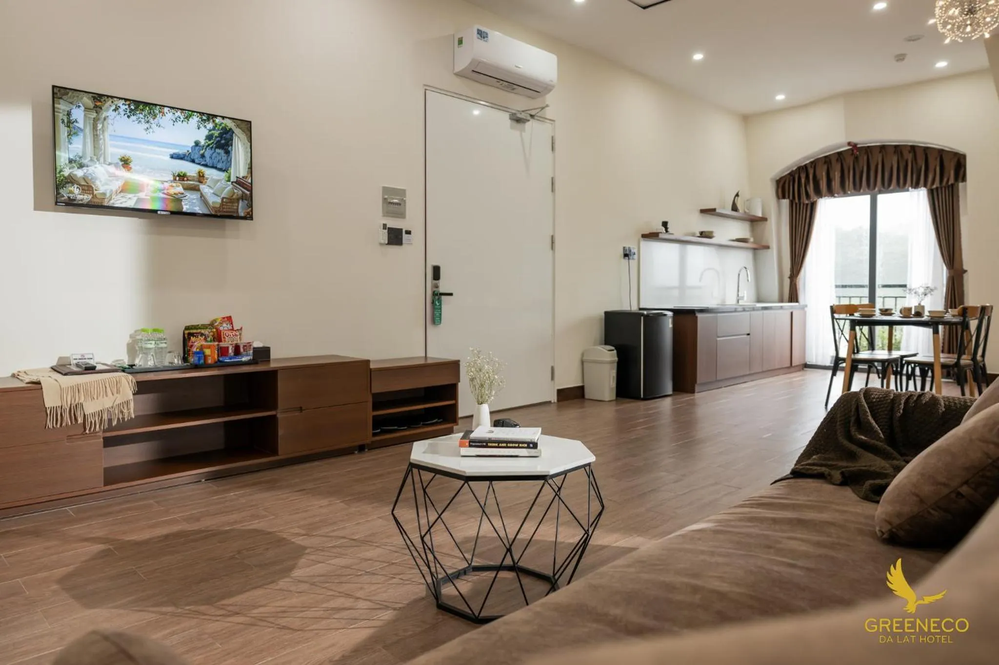 Living room in GREENECO DA LAT HOTEL - Khách sạn Green Eco Đà Lạt