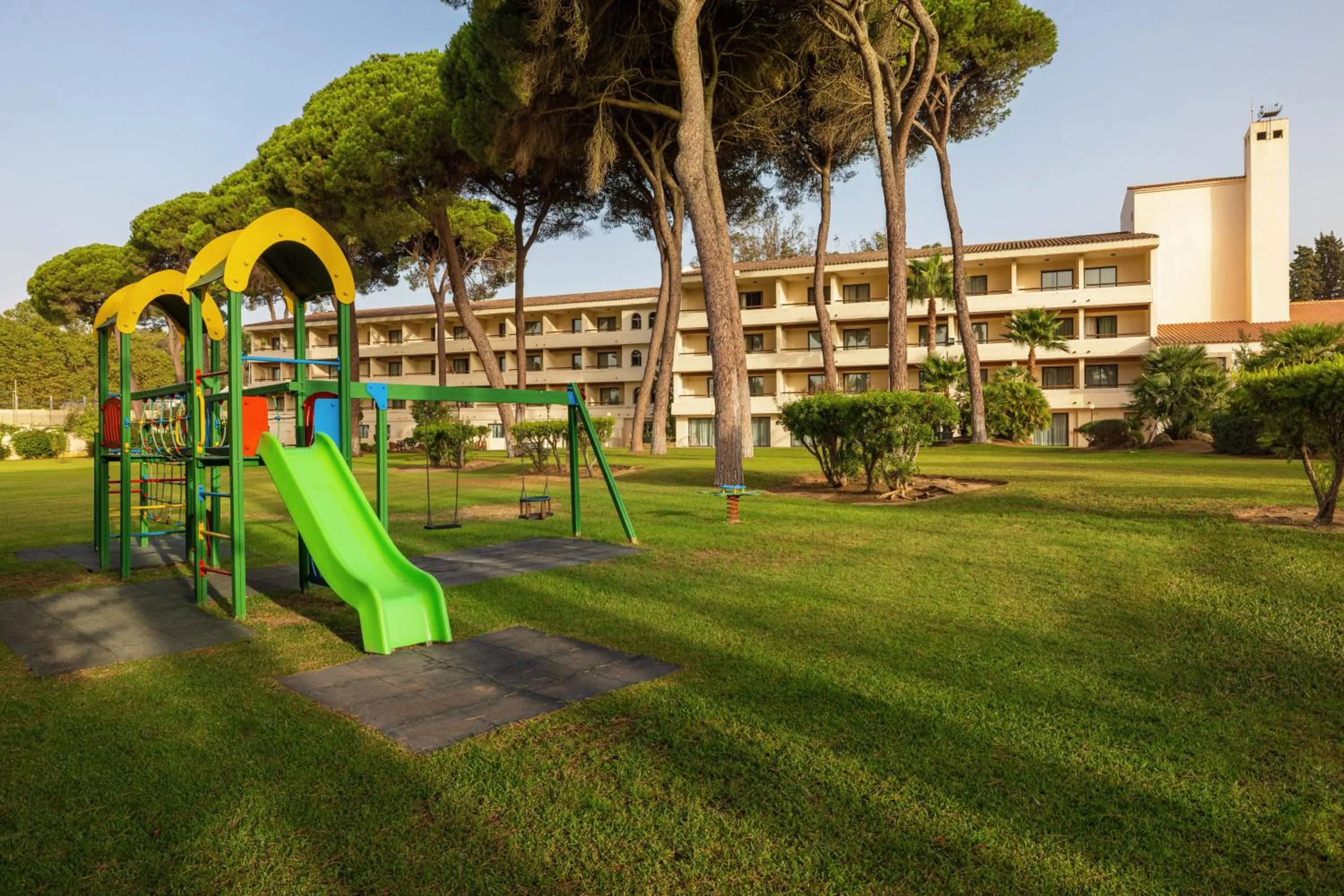 Children play ground in AZZ Guadacorte Campo de Gibraltar