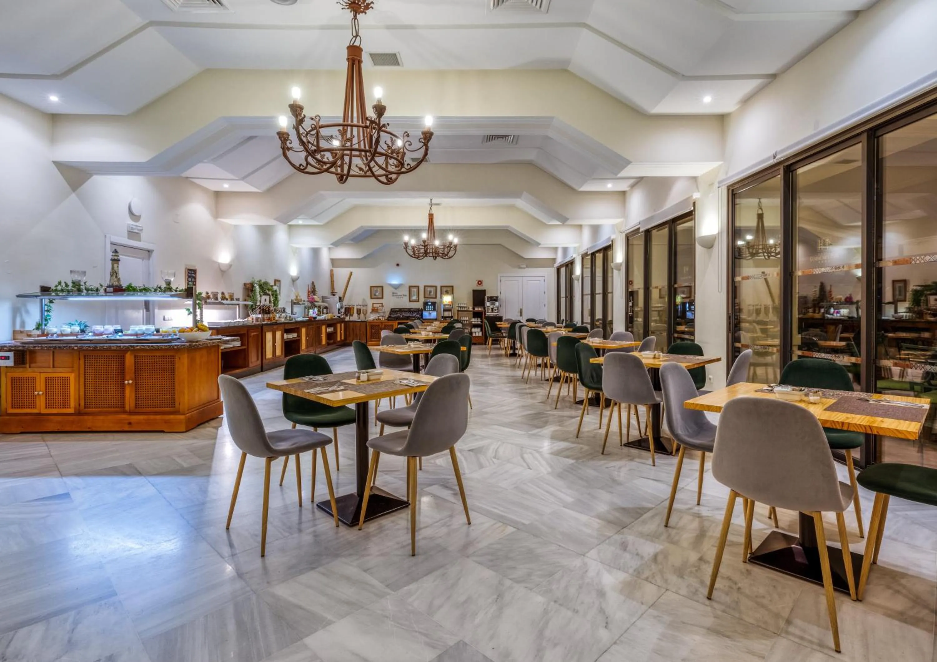 Buffet breakfast in AZZ Guadacorte Campo de Gibraltar