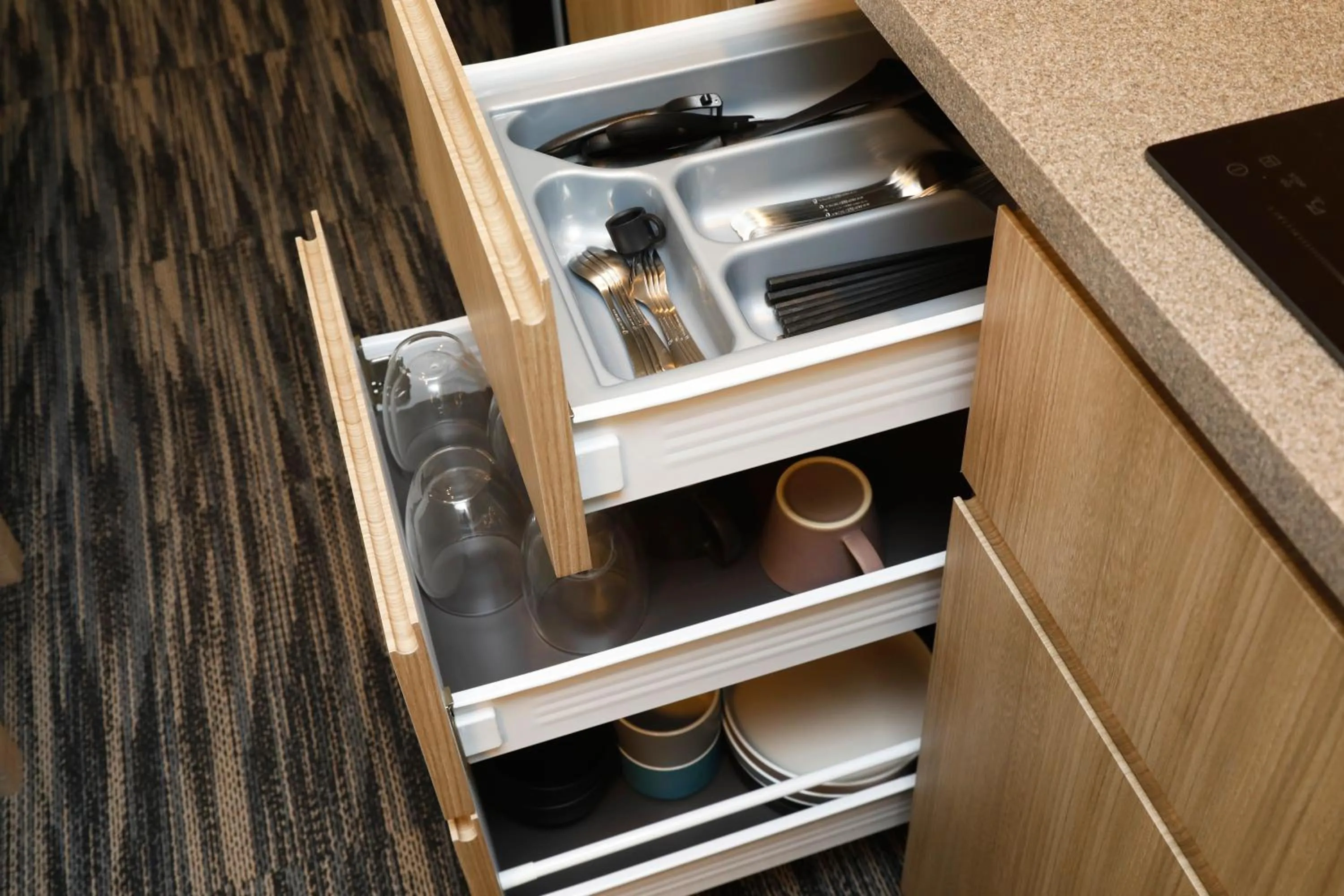 Kitchen or kitchenette in stayme THE HOTEL Asakusa Riverside