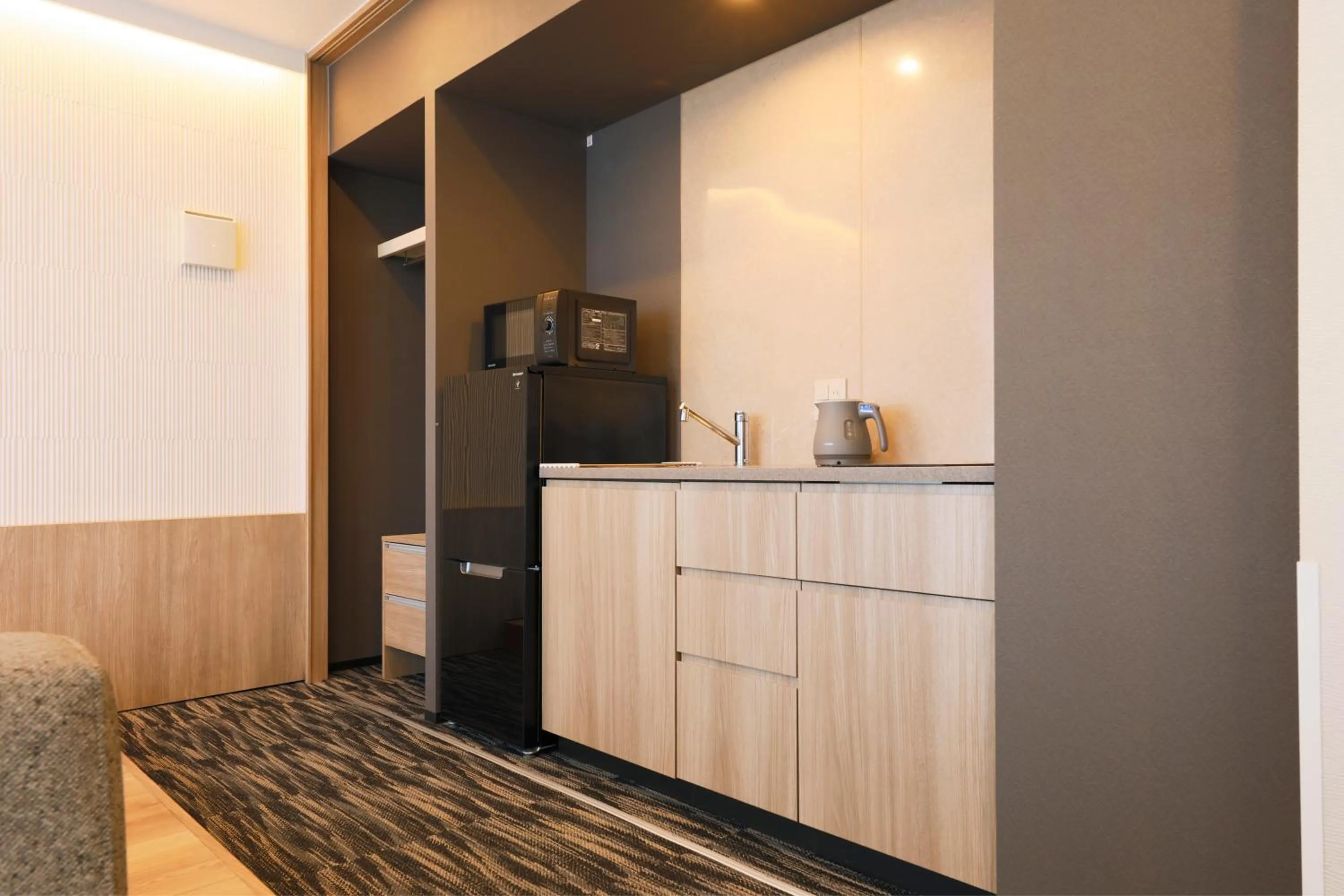 Kitchen or kitchenette in stayme THE HOTEL Asakusa Riverside