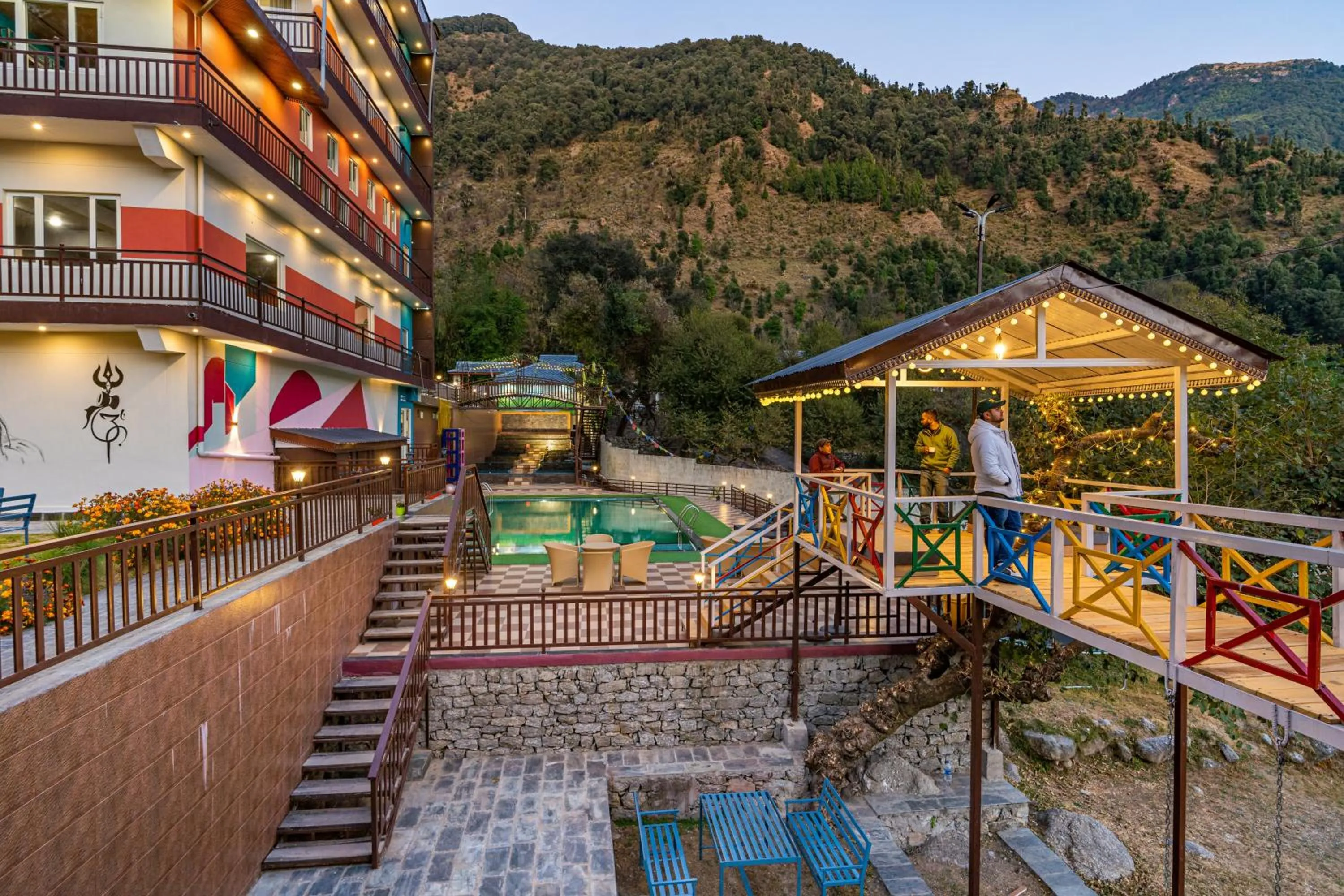 Property building in Zostel Plus Kareri