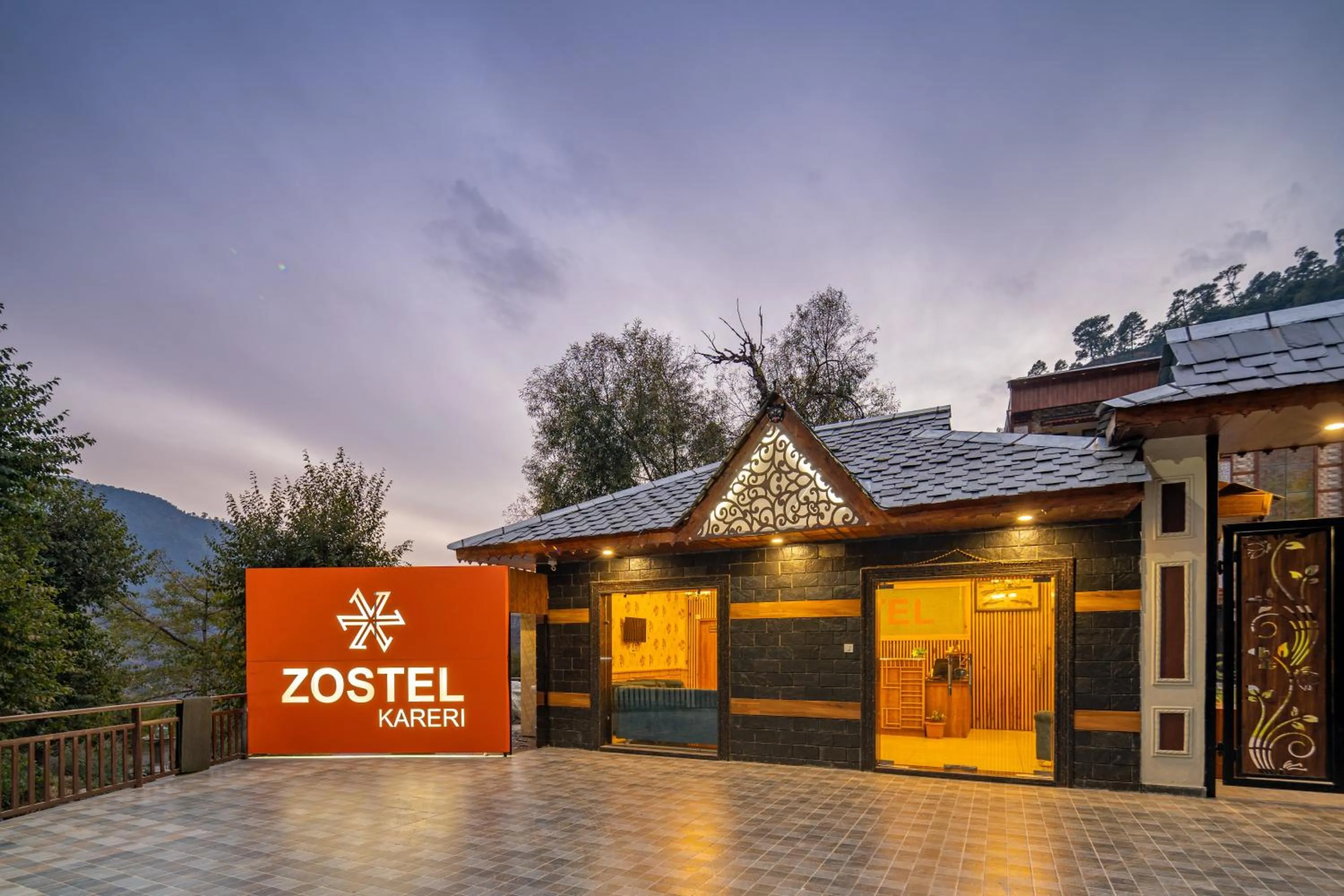 Property building in Zostel Plus Kareri