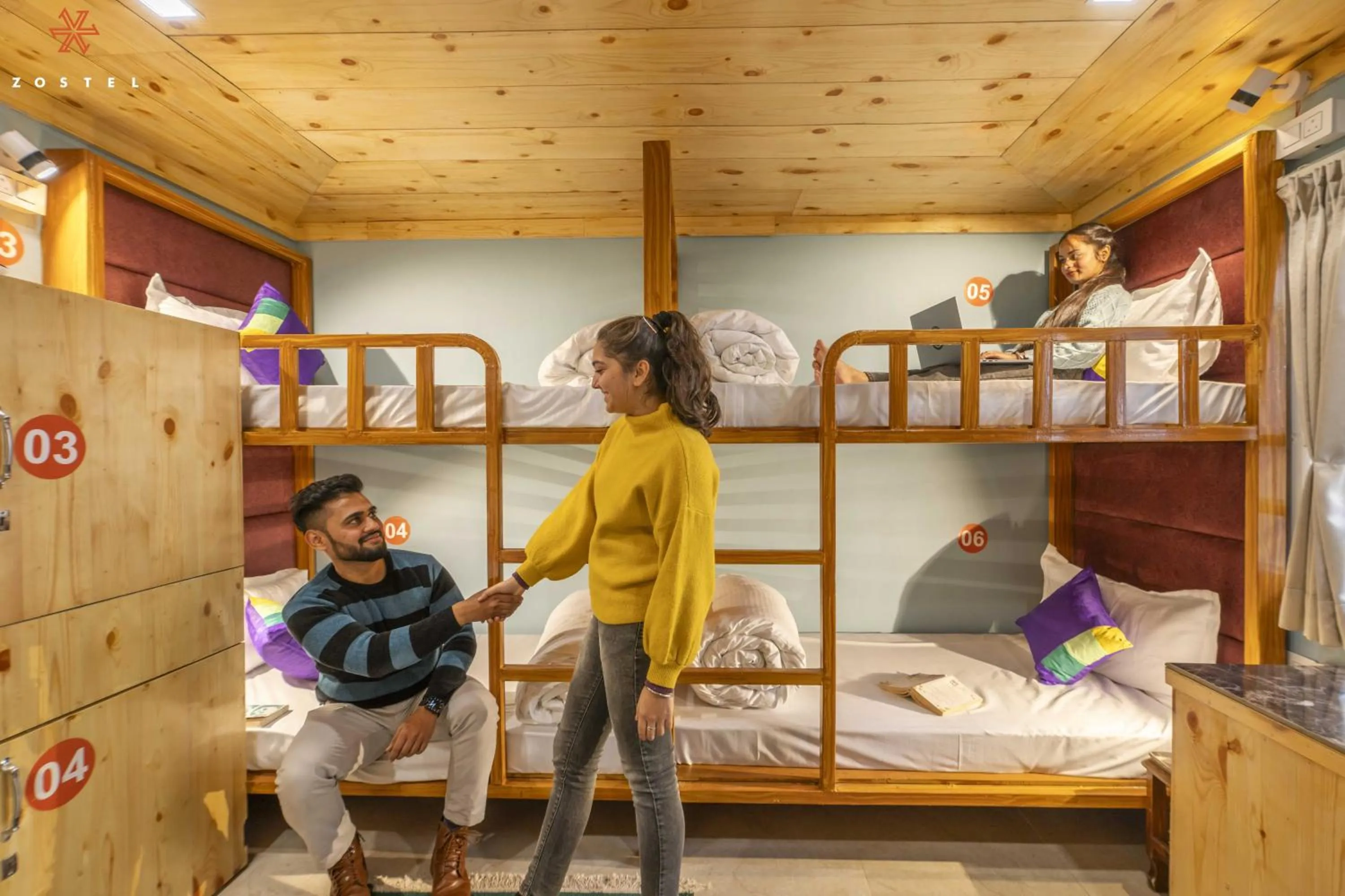 Bed in Zostel Plus Kareri