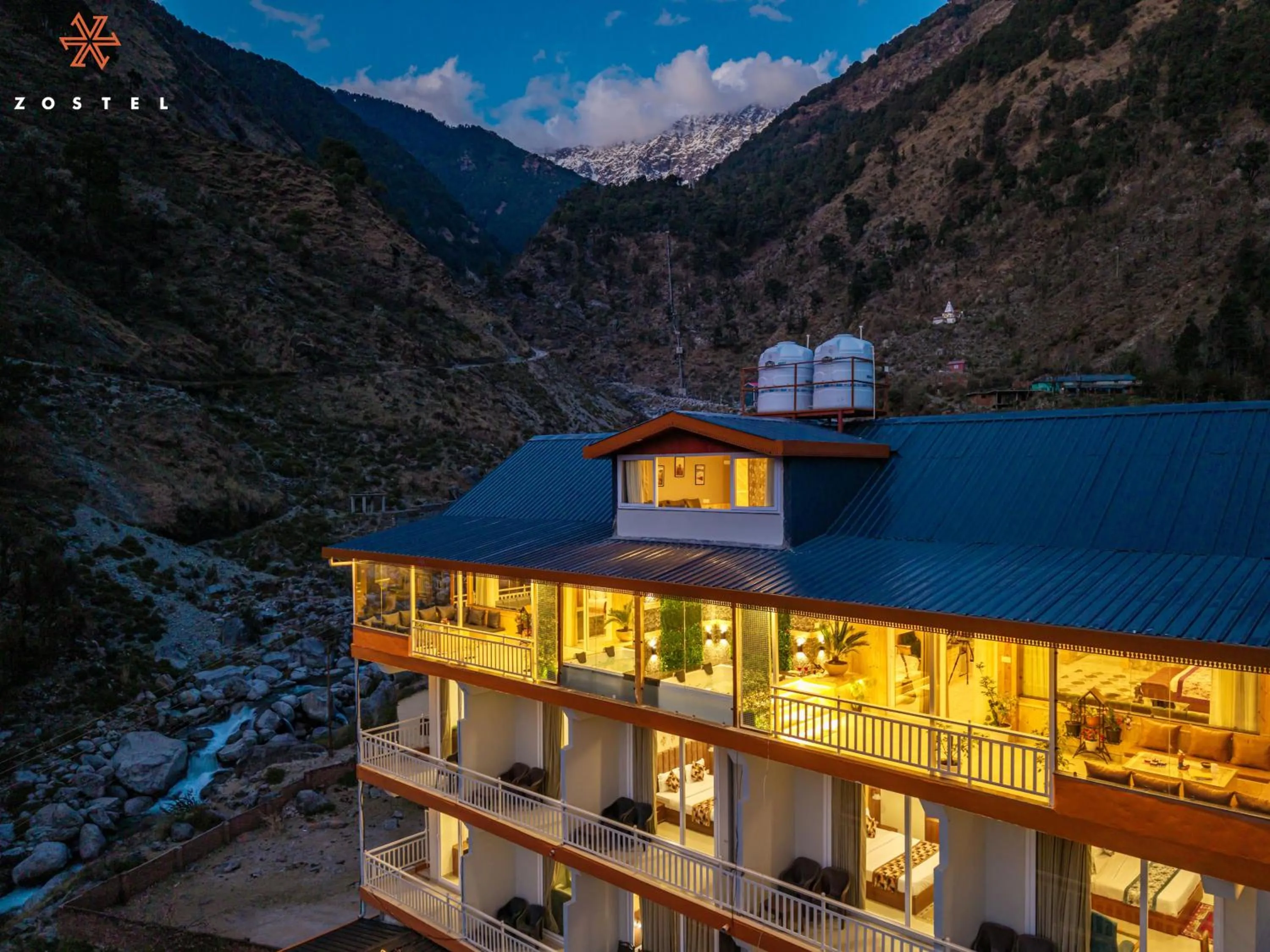 Property building in Zostel Plus Kareri