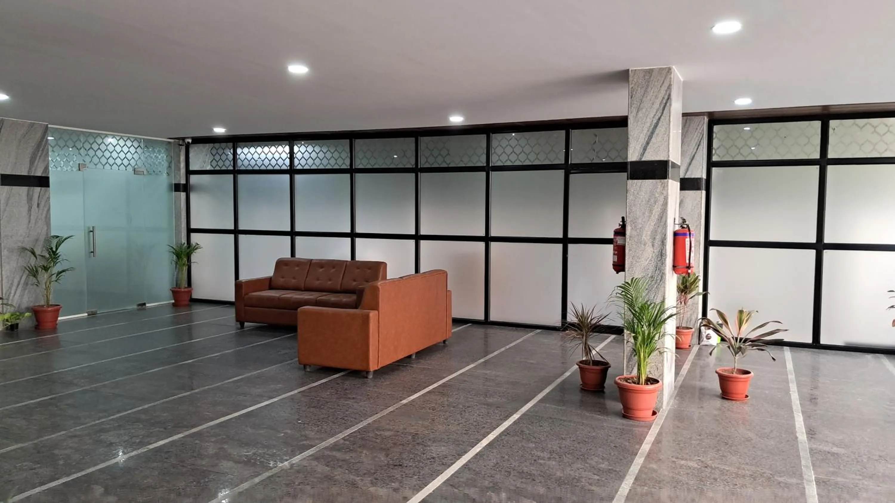 Lobby or reception in The Balcony Hotel