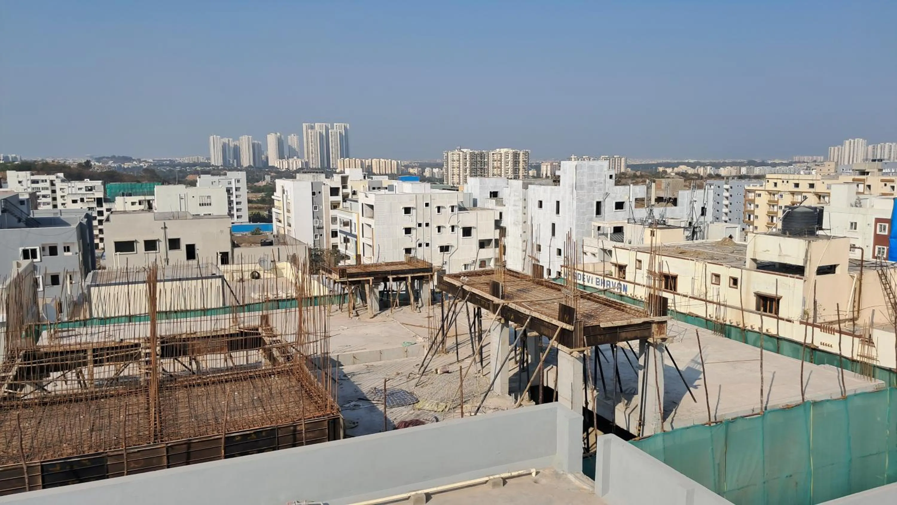 City view in The Balcony Hotel