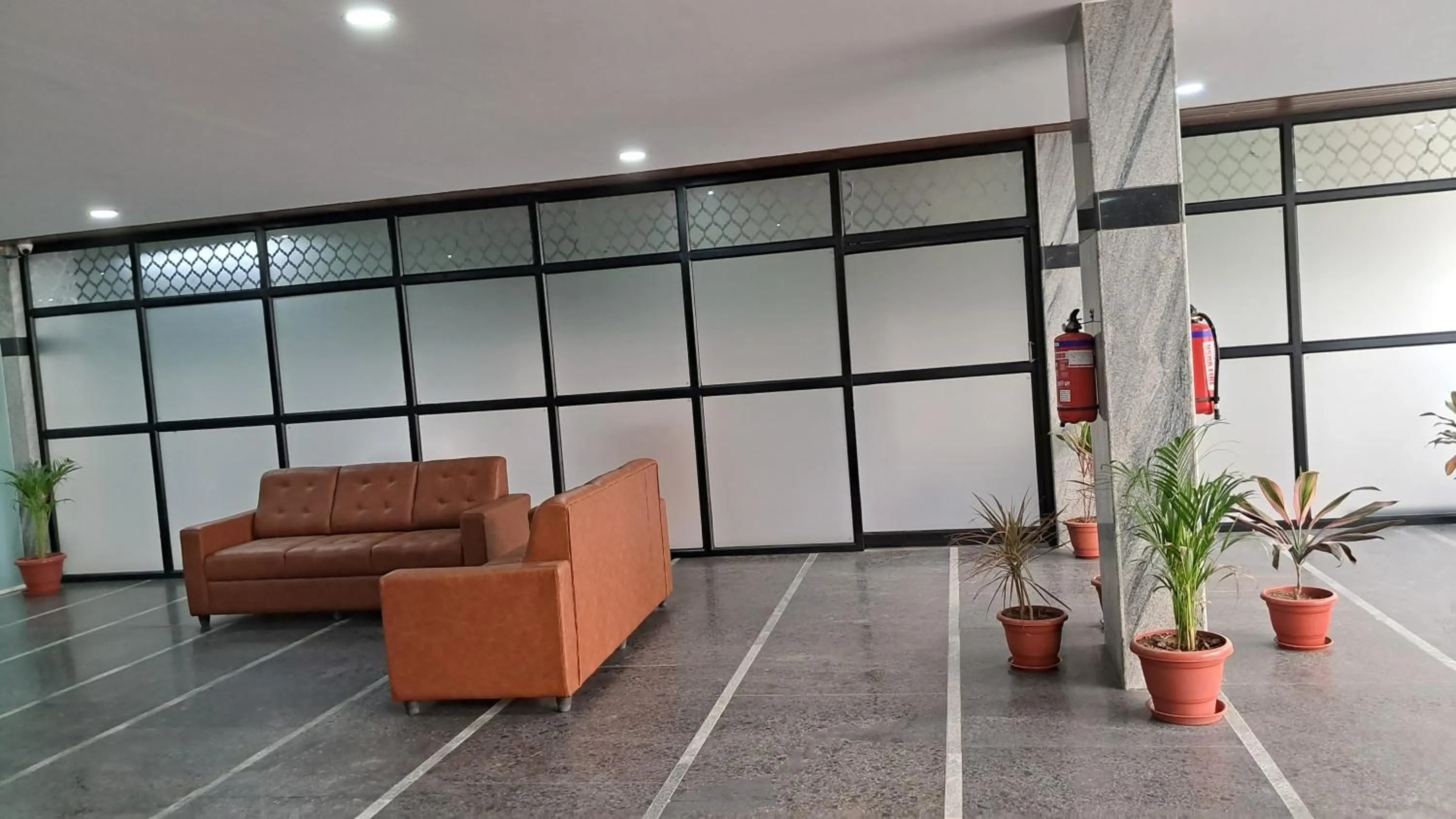 Lobby or reception in The Balcony Hotel