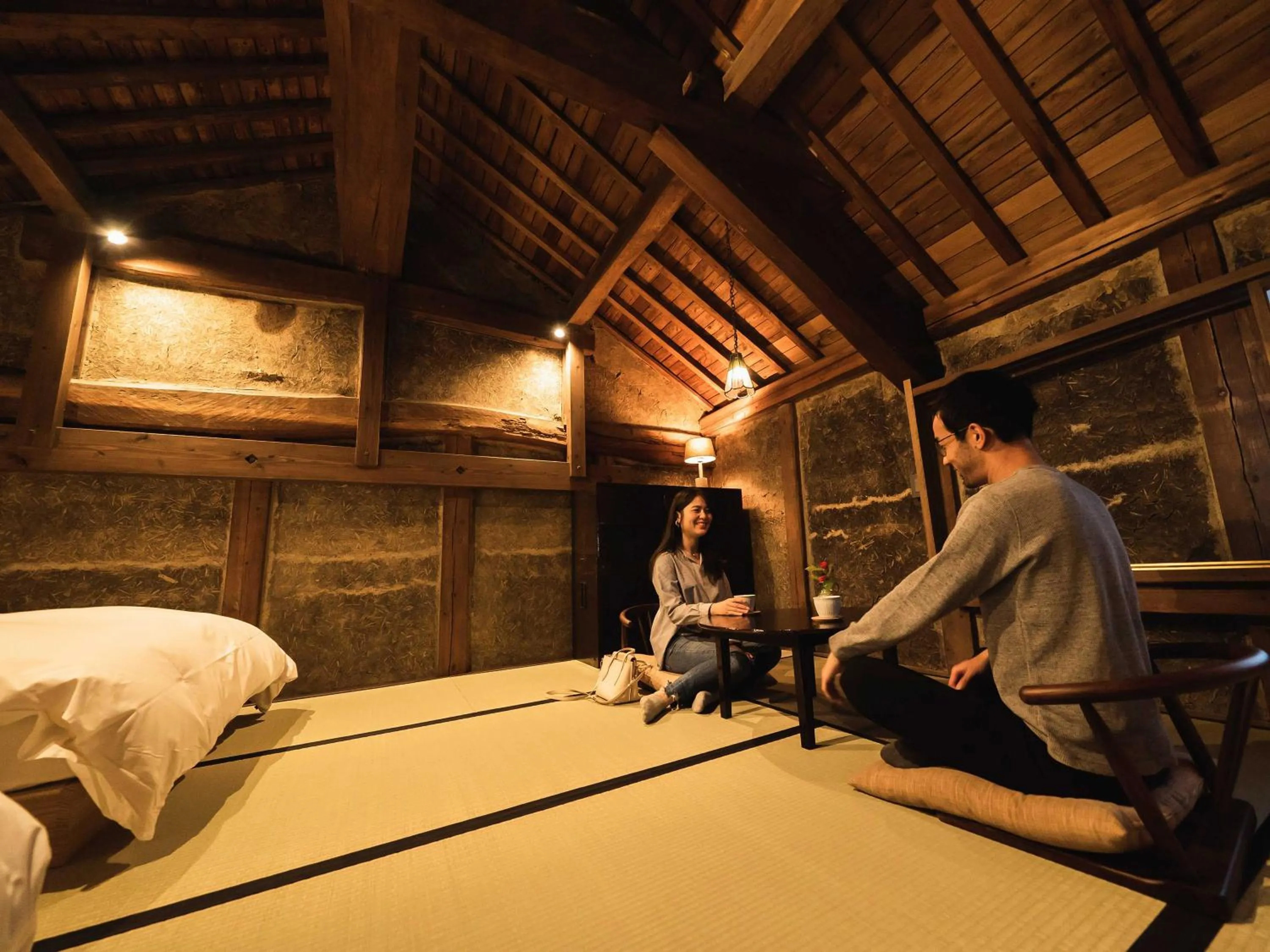 Photo of the whole room, Bed in Minamo