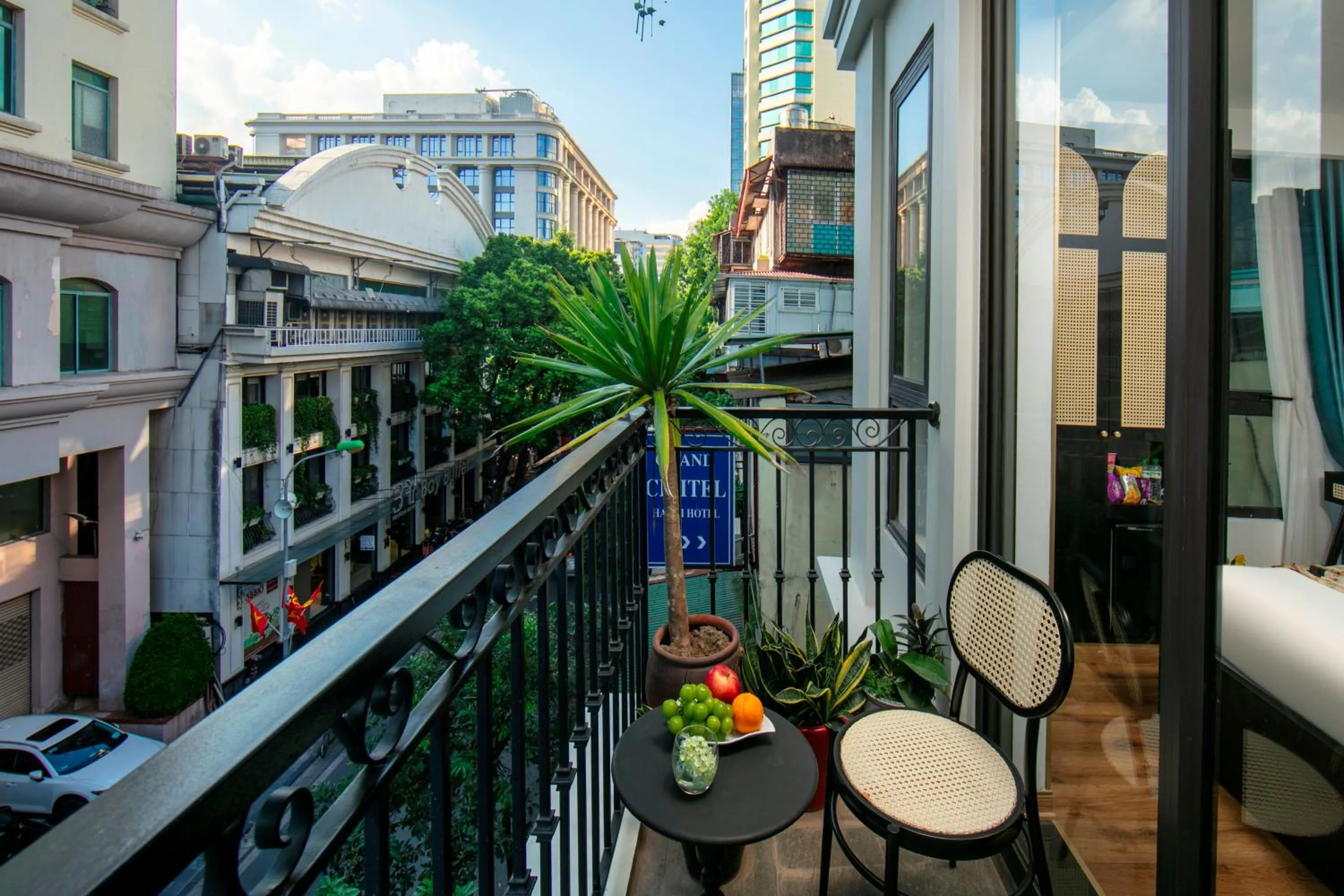 Patio in Hotel De Rond