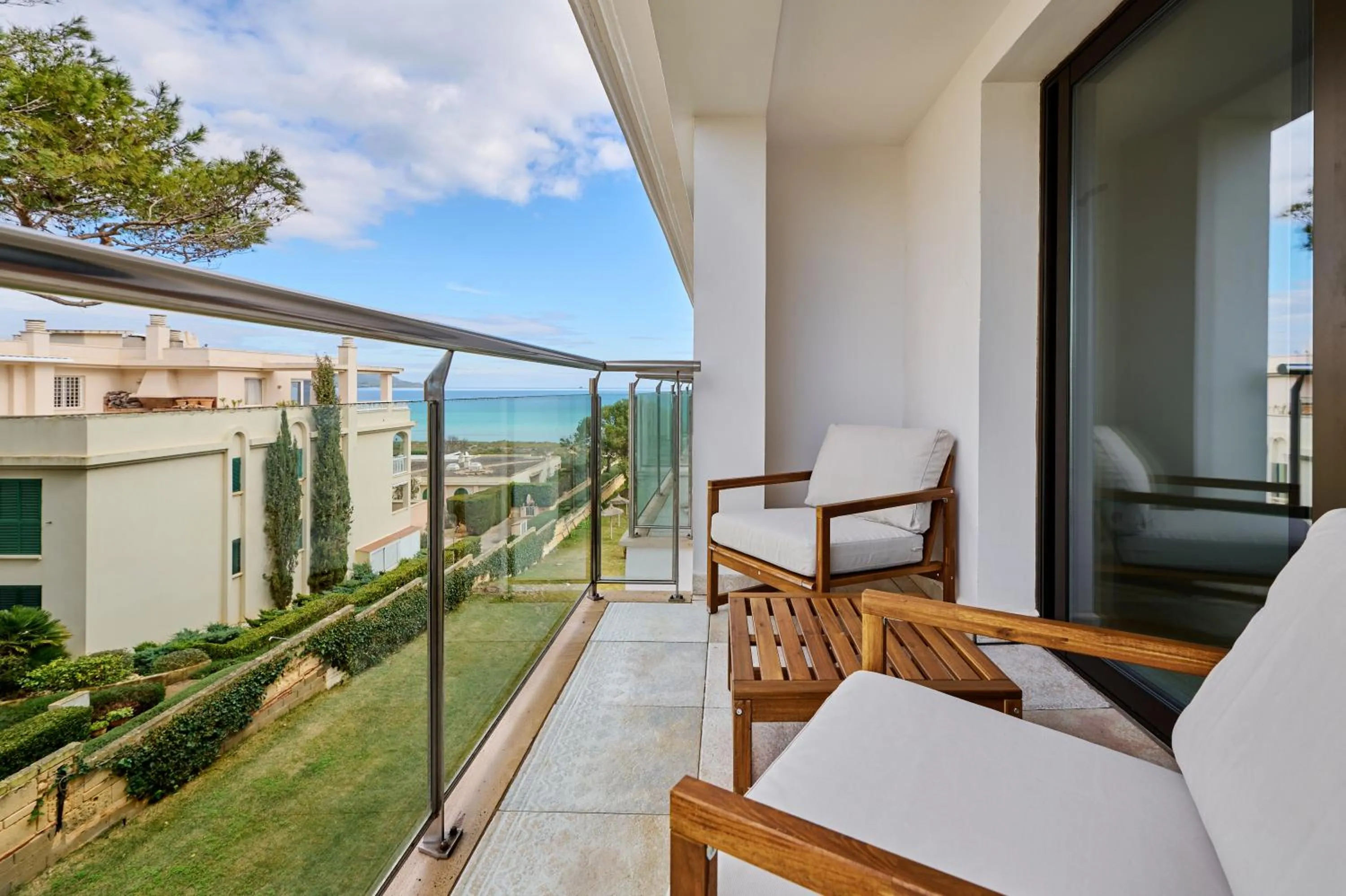 Balcony/Terrace in Sarena de Muro Resort Mallorca, part of Destination by Hyatt