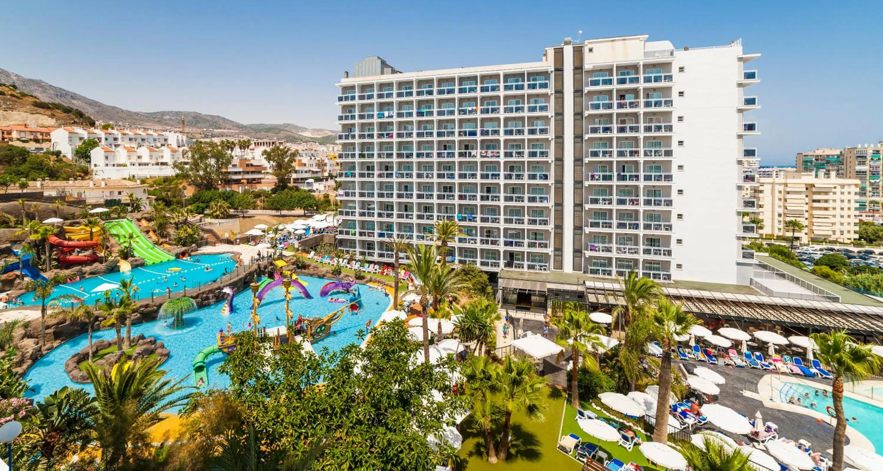 Bird's eye view in Globales Los Patos Park