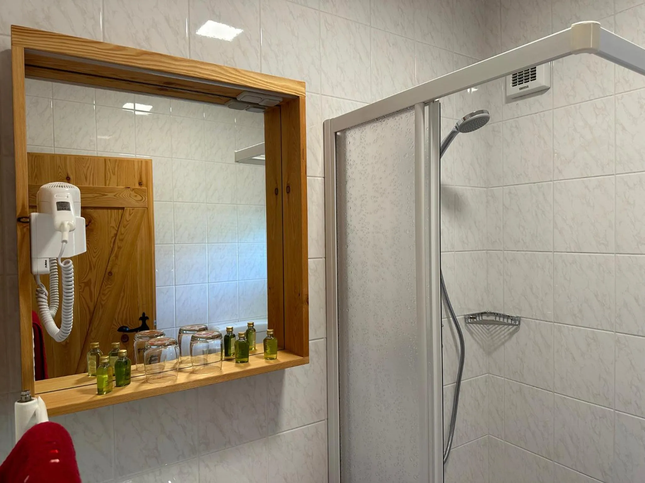 Shower in Hotel ŠURC