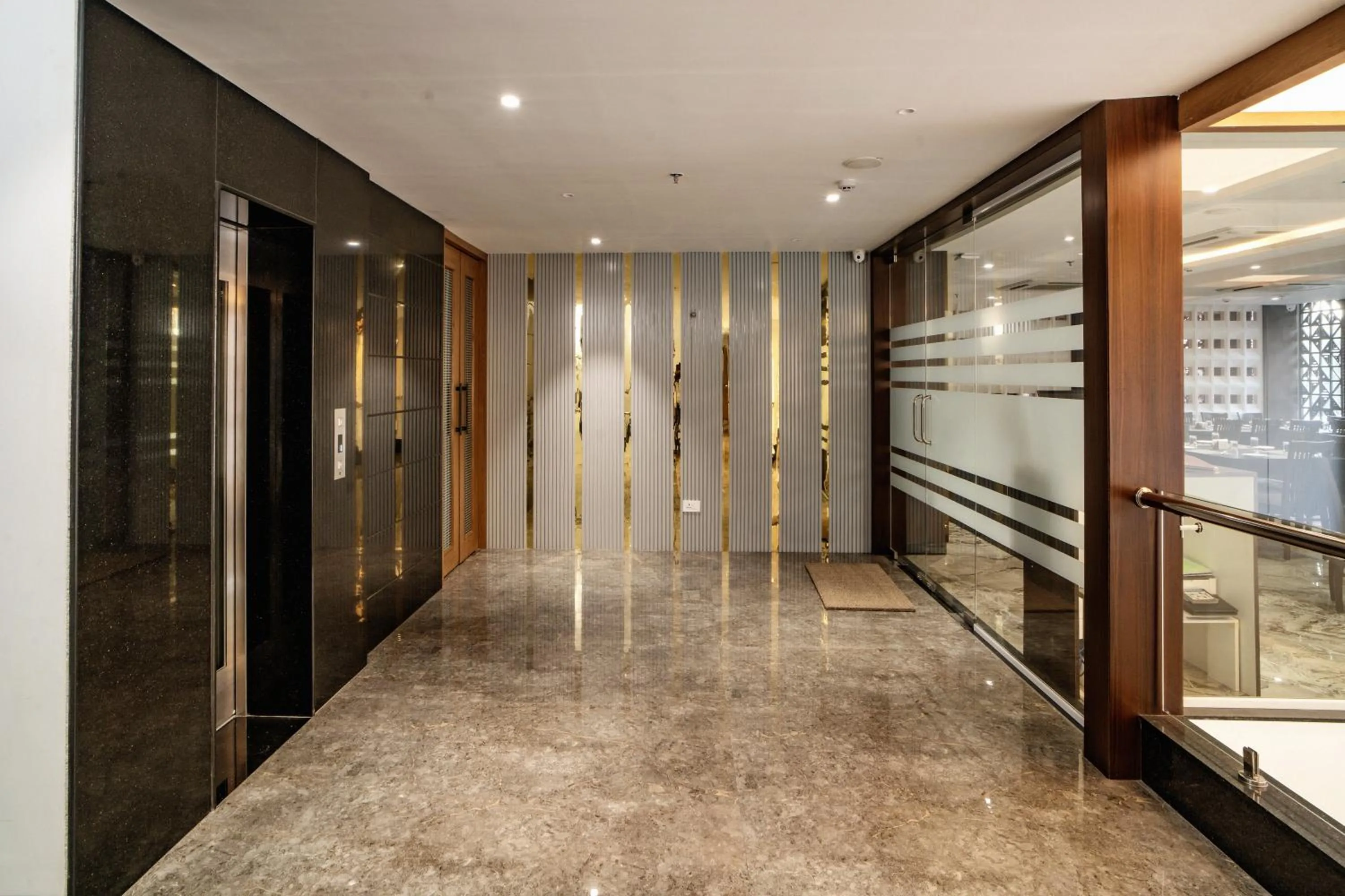 elevator in THE MANGAL VIEW RESIDENCY - A Luxury Boutique Business Hotel